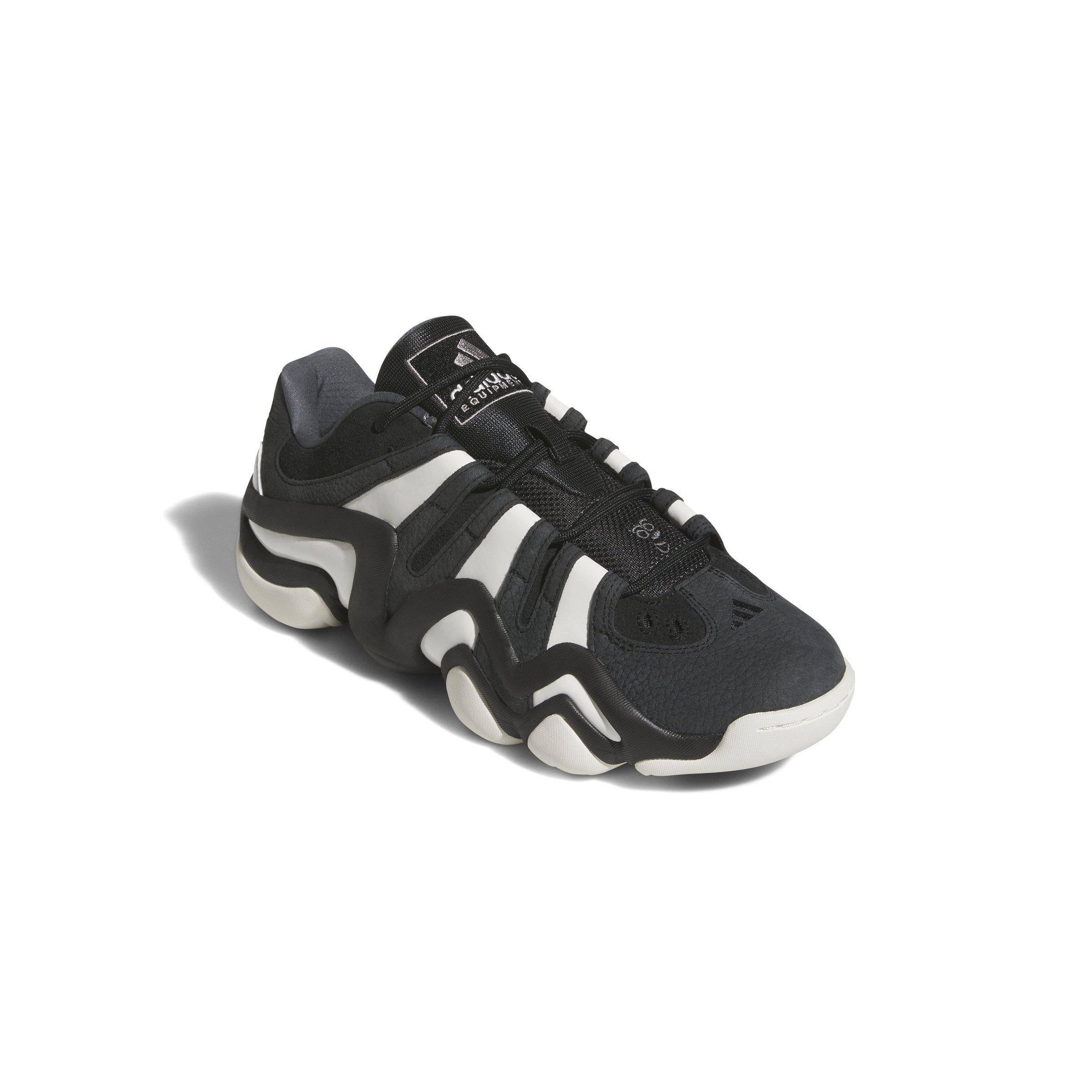 adidas Crazy 8 Low "Core Black/Cloud White" Unisex Basketball Shoe - BLACK Thumbnail View 3