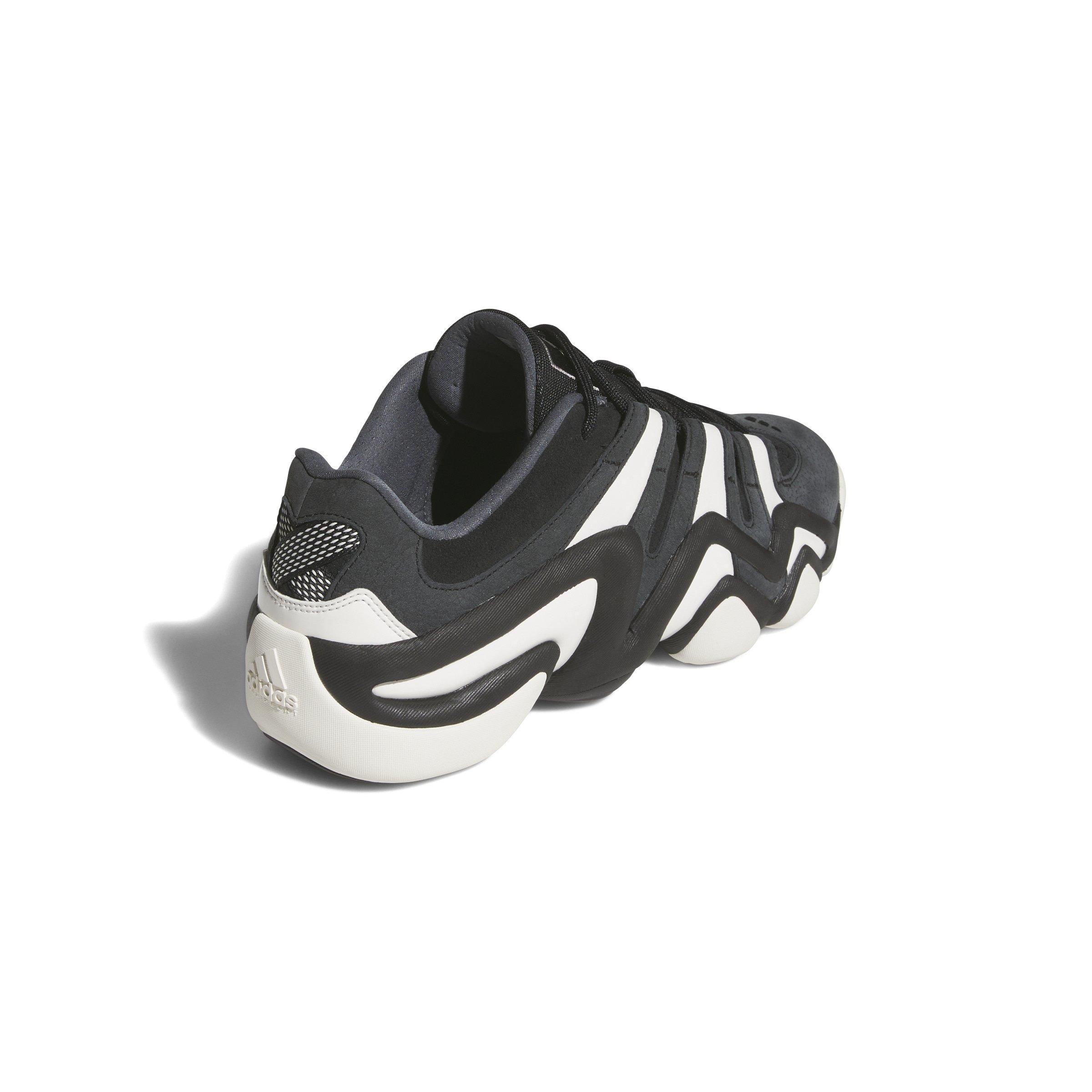 adidas Crazy 8 Low "Core Black/Cloud White" Unisex Basketball Shoe - BLACK Thumbnail View 4