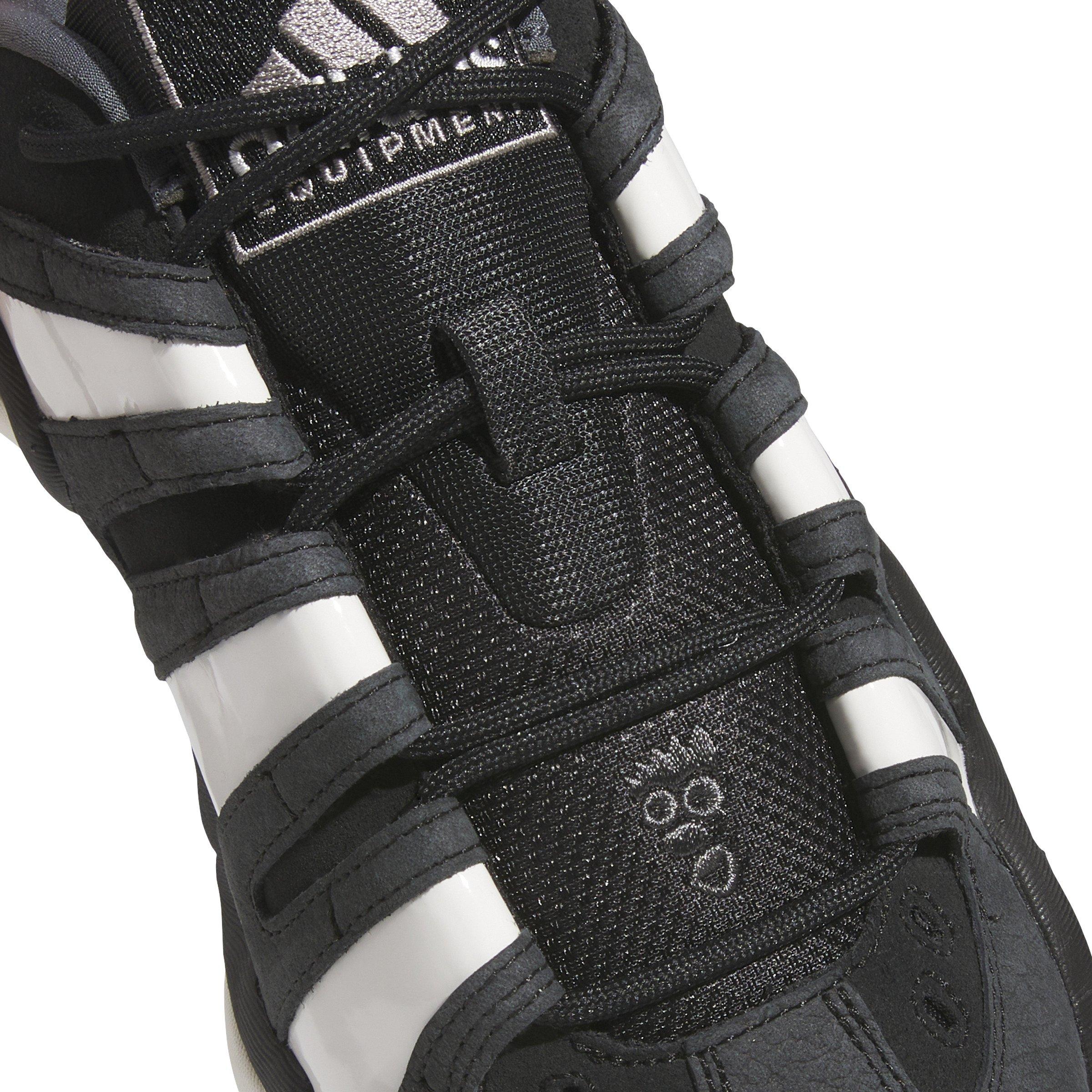 adidas Crazy 8 Low "Core Black/Cloud White" Unisex Basketball Shoe - BLACK Thumbnail View 7