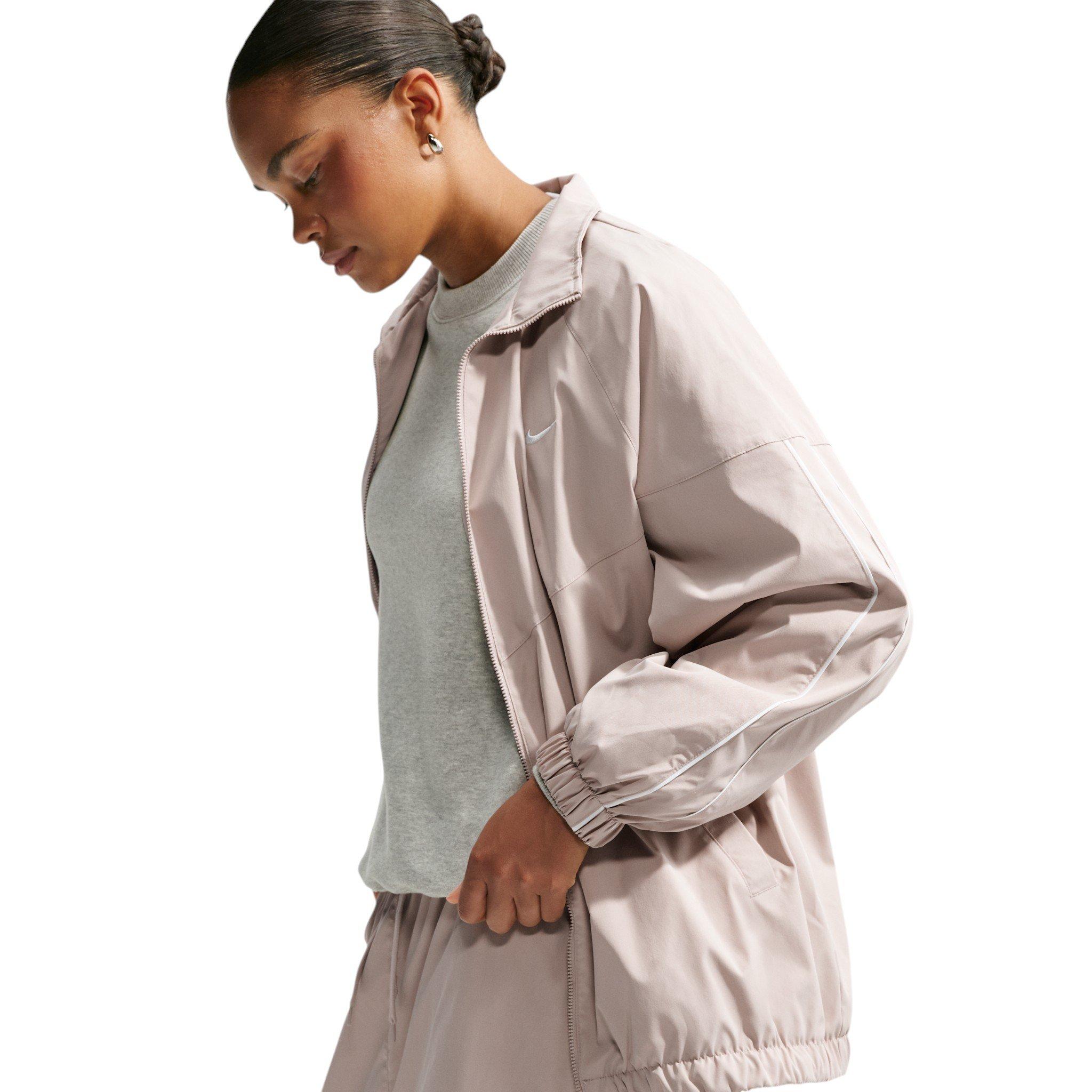 Nike Women's Essentials Oversized Track Jacket - Cream - CREAM
