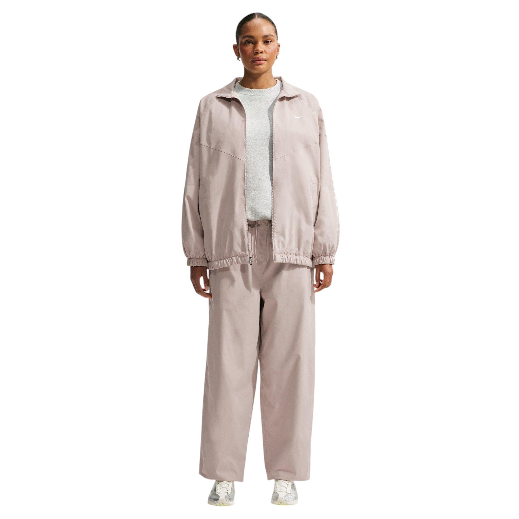 Nike Women's Essentials Oversized Track Jacket - Cream - CREAM