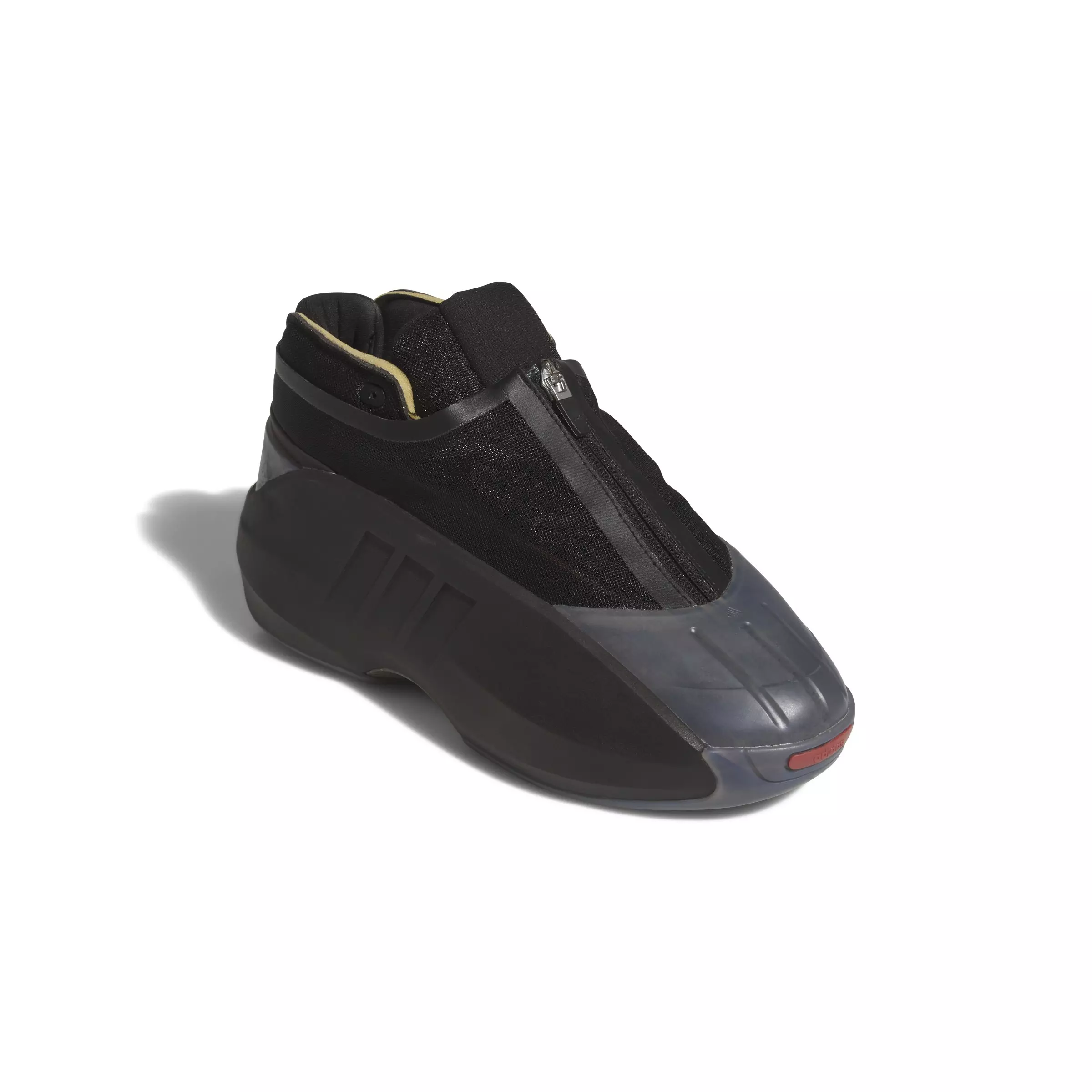 adidas Crazy IIInfinity "Core Black/Preloved Ruby/Charcoal" Unisex Basketball Shoe - BLACK