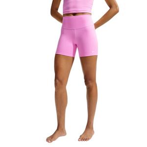 Nike Women's One High-Waisted 5" Biker Shorts - Pink - PINK