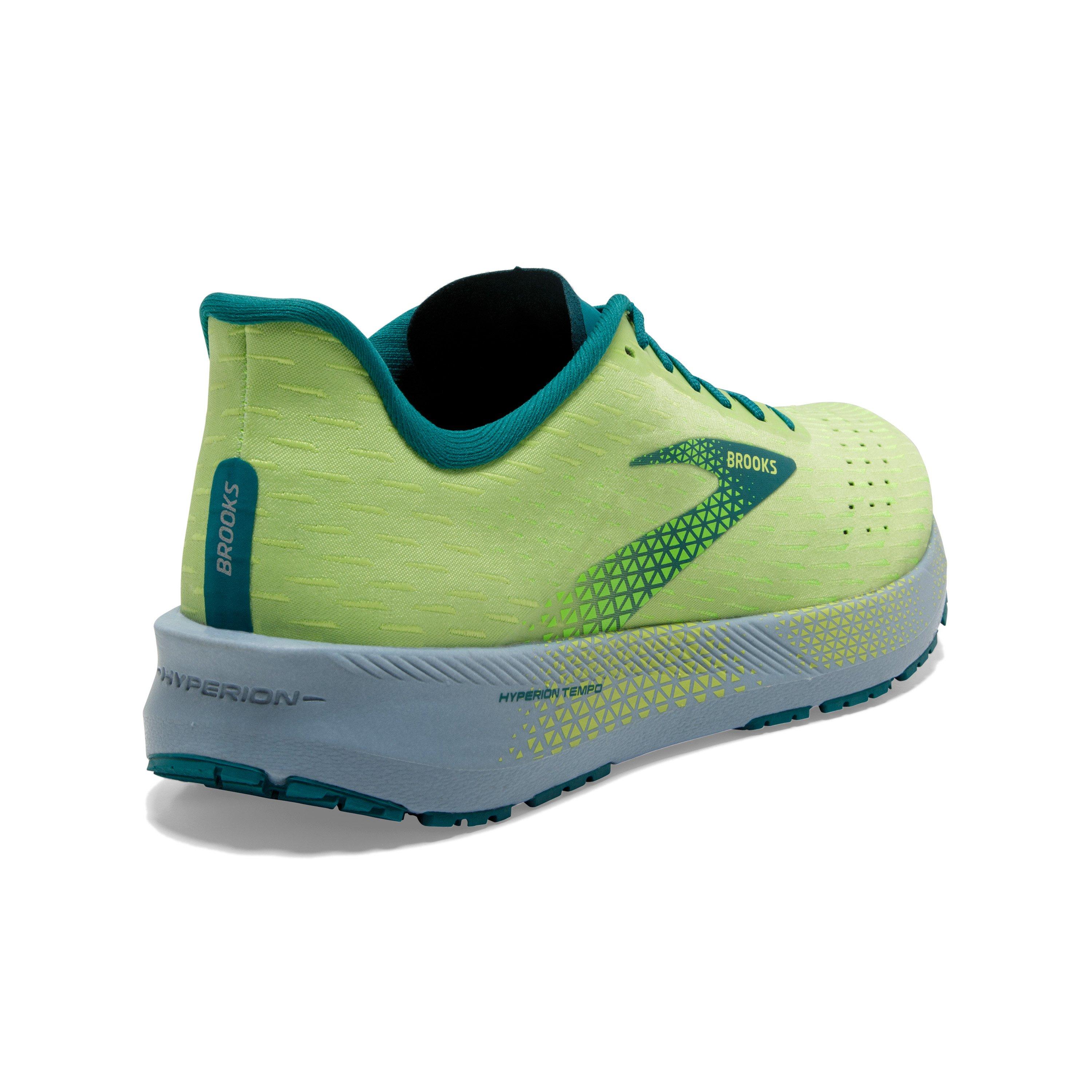 Brooks Hyperion Tempo "Green/Kayaking/Dusty Blue" Men's Running Shoe - GREEN/KAYAKING/BLUE Thumbnail View 4