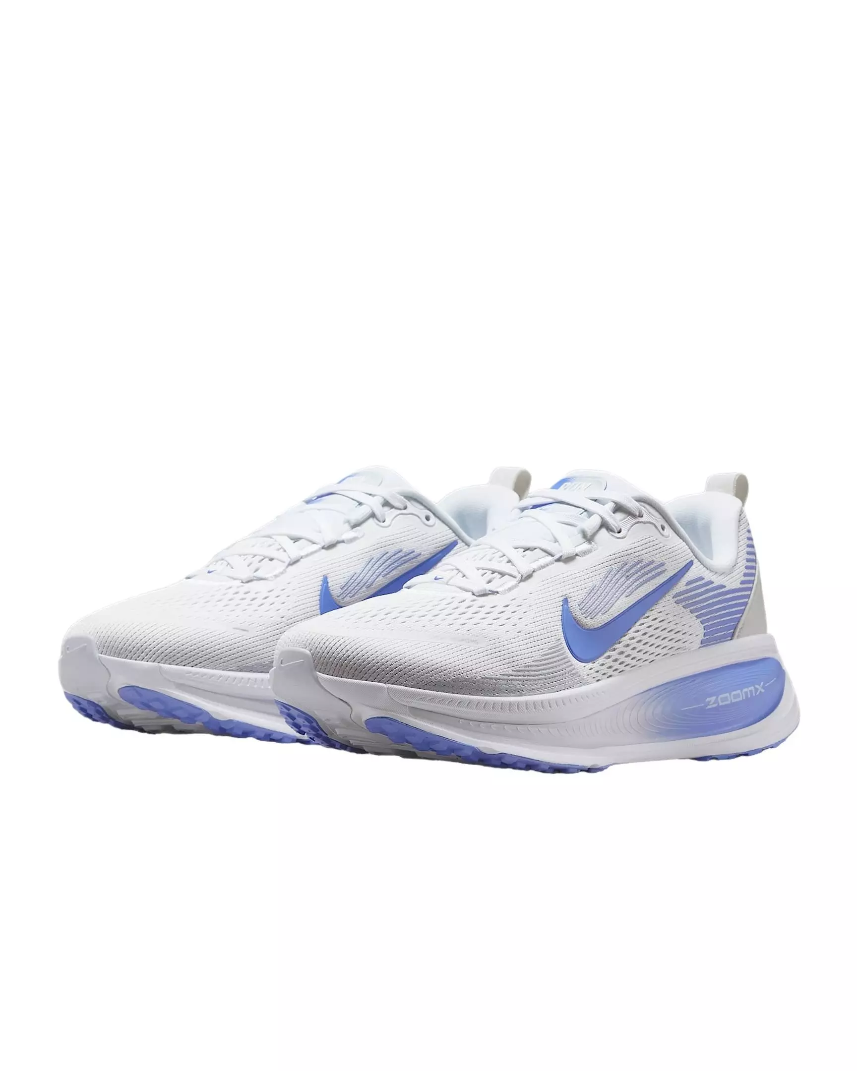 Nike Vomero 18 "White/Football Grey/Royal Pulse" Women's Running Shoe - WHITE/GREY/ROYAL