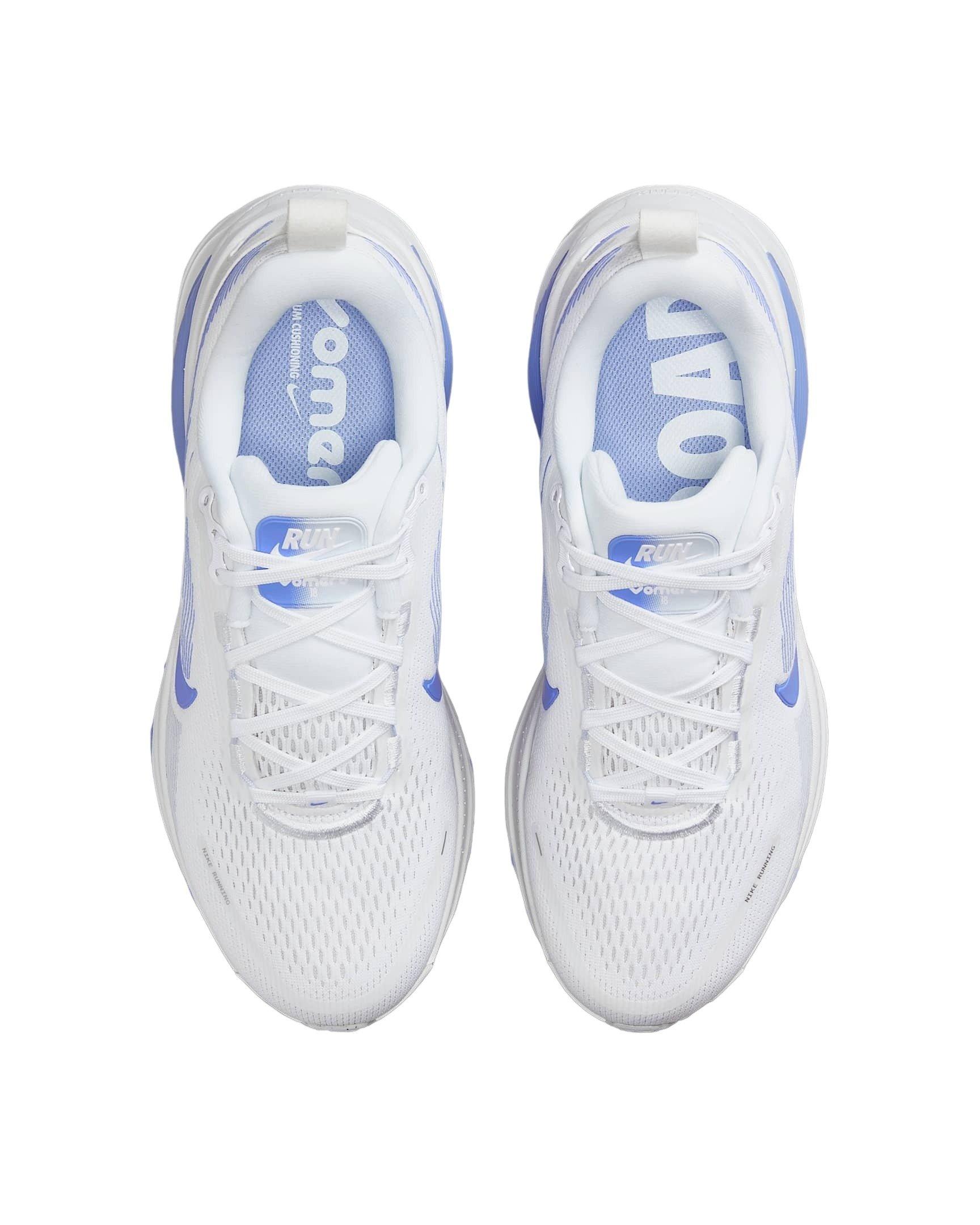 Nike Vomero 18 "White/Football Grey/Royal Pulse" Women's Running Shoe - WHITE/GREY/ROYAL Thumbnail View 4