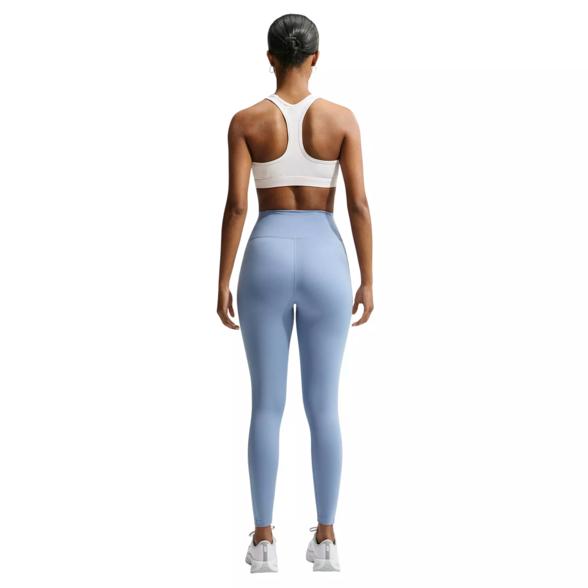 Nike Women's One High-Waisted 7/8 Leggings with Pockets - Blue - BLUE