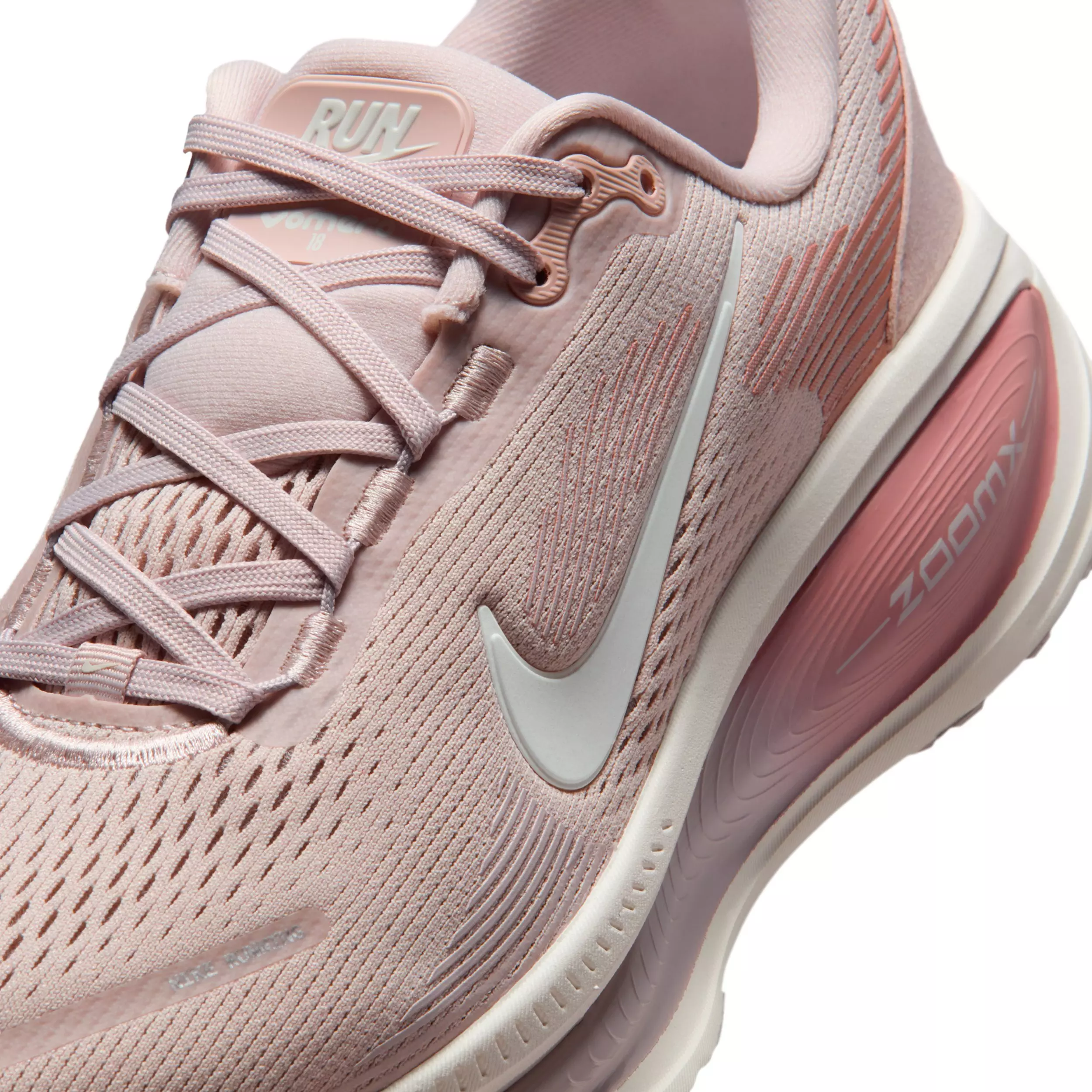 Nike Vomero 18 "Silt Red/Red Stardust/Platinum Violet/Chalk" Women's Running Shoe - RED/RED/VIOLET/CHALK
