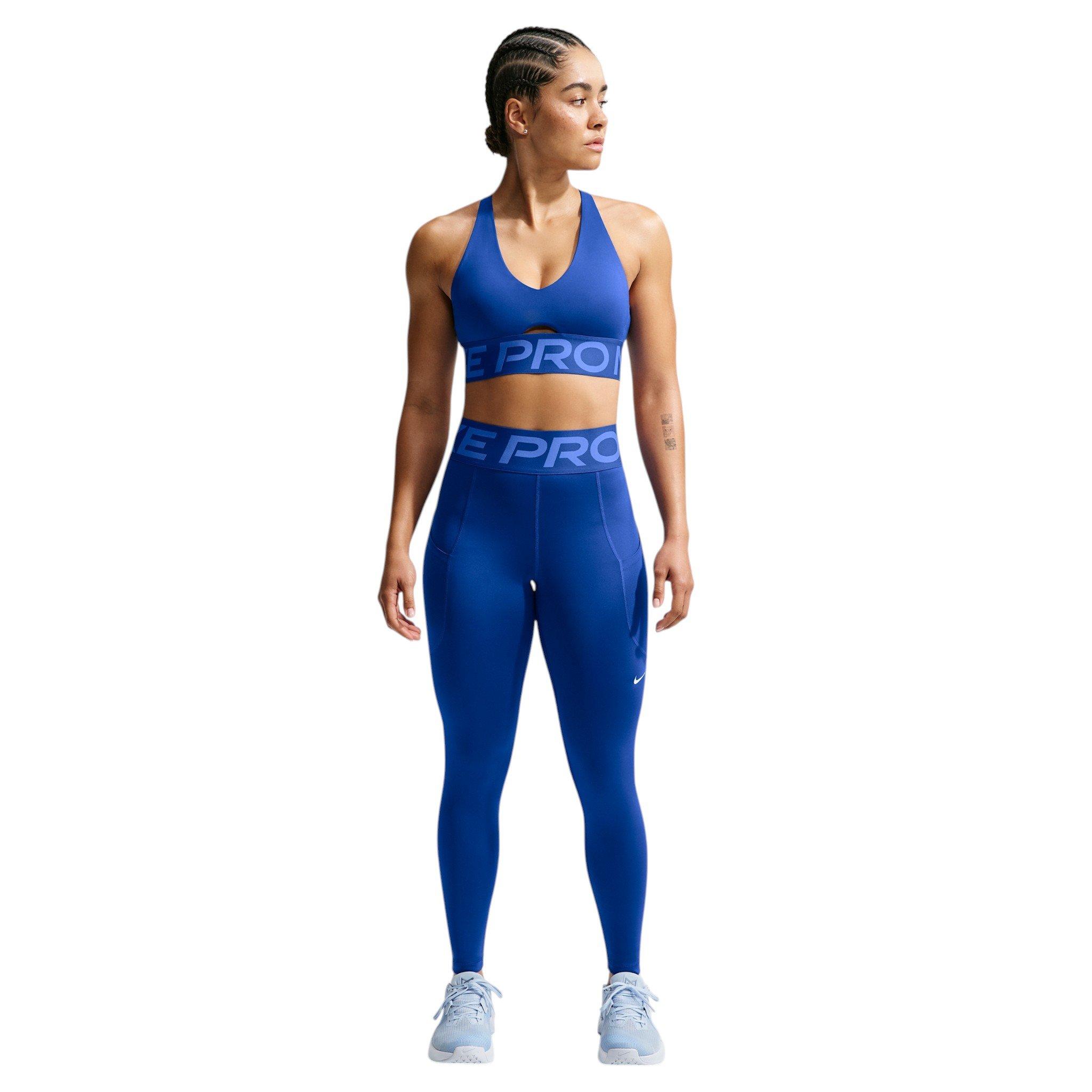 Nike Women's Pro Sculpt High-waisted 7/8 Leggings with Pockets - Royal - ROYAL