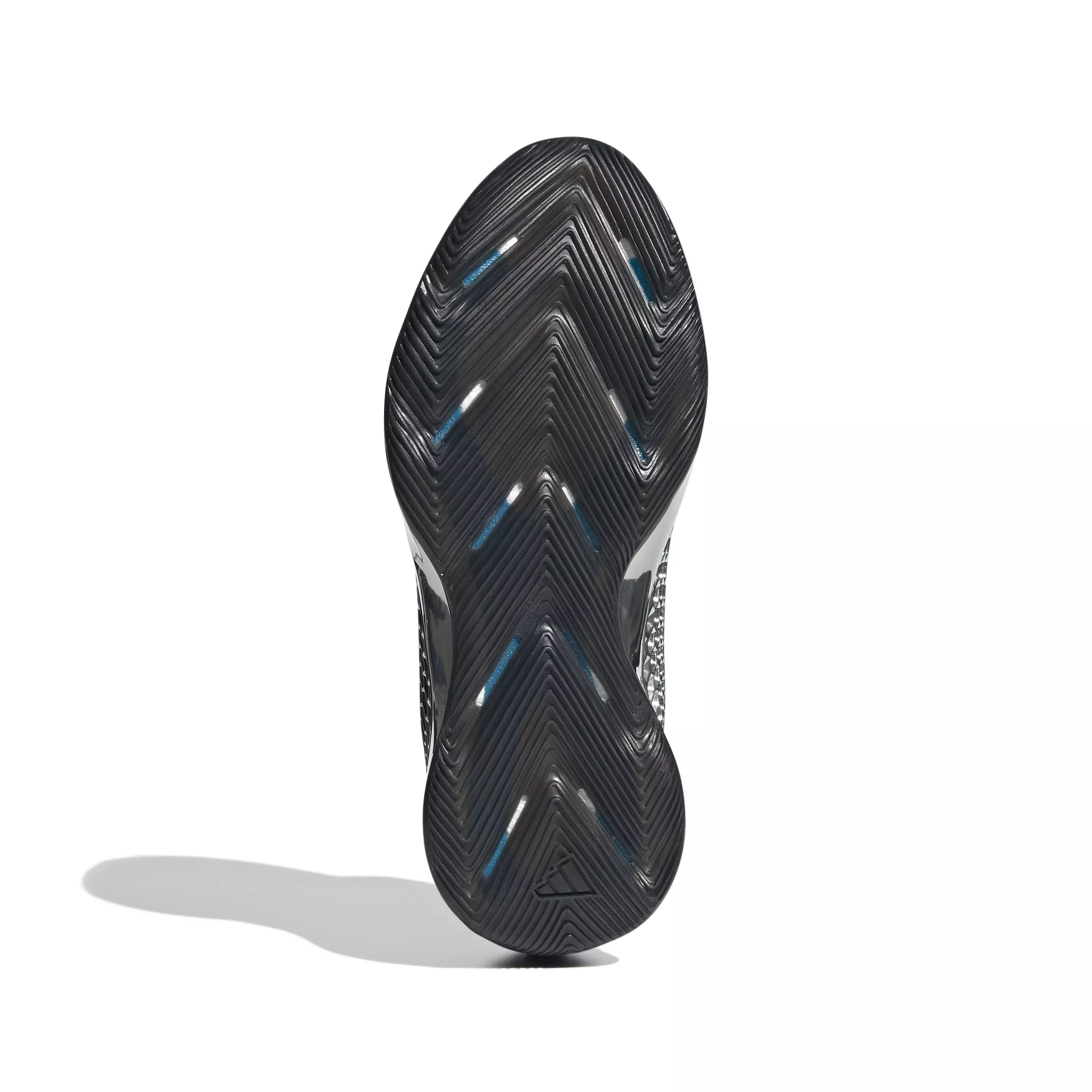 adidas Anthony Edwards 1 Low "Core Black/Silver Metallic/Core Black" Unisex Basketball Shoe - BLACK