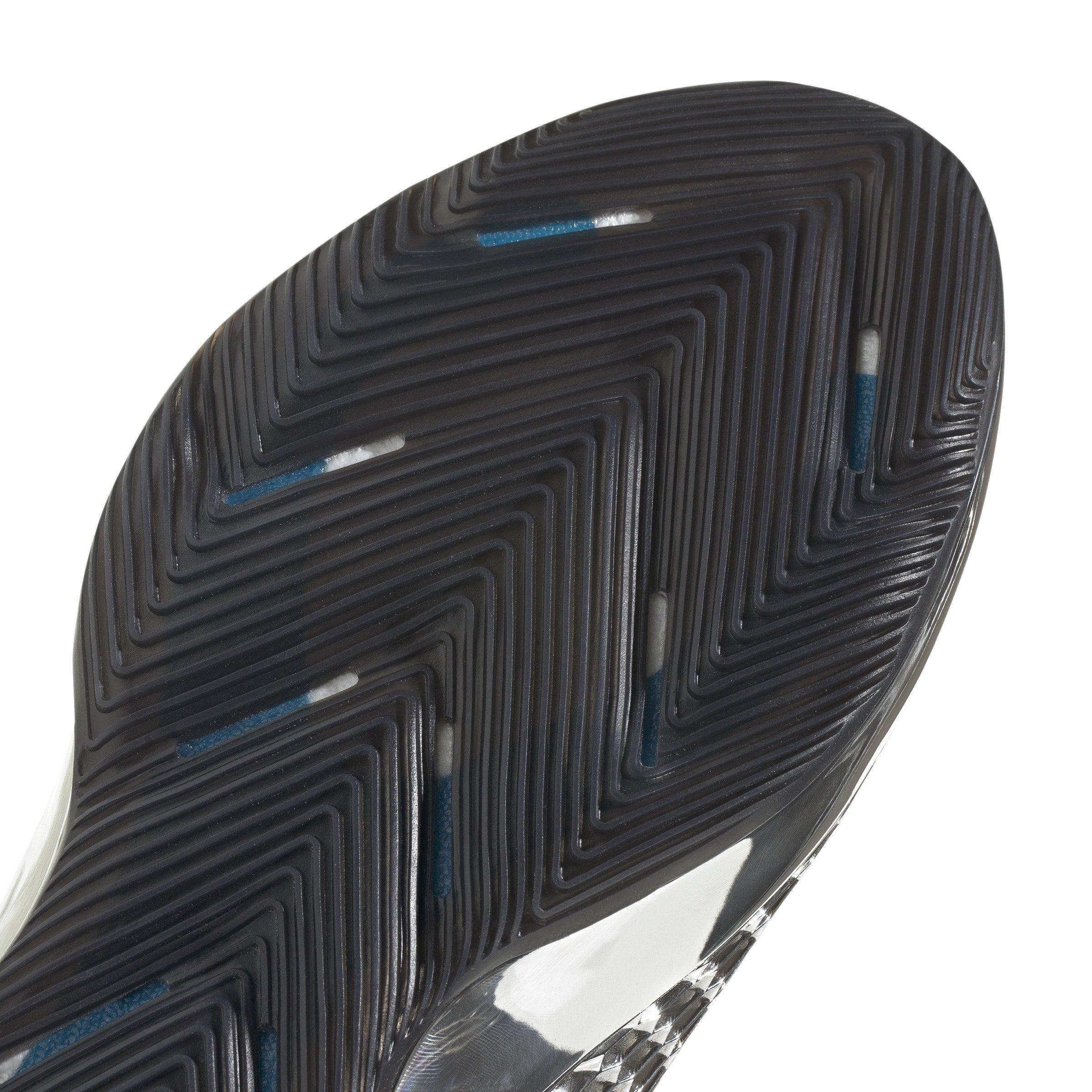 adidas Anthony Edwards 1 Low "Core Black/Silver Metallic/Core Black" Unisex Basketball Shoe - BLACK Thumbnail View 7