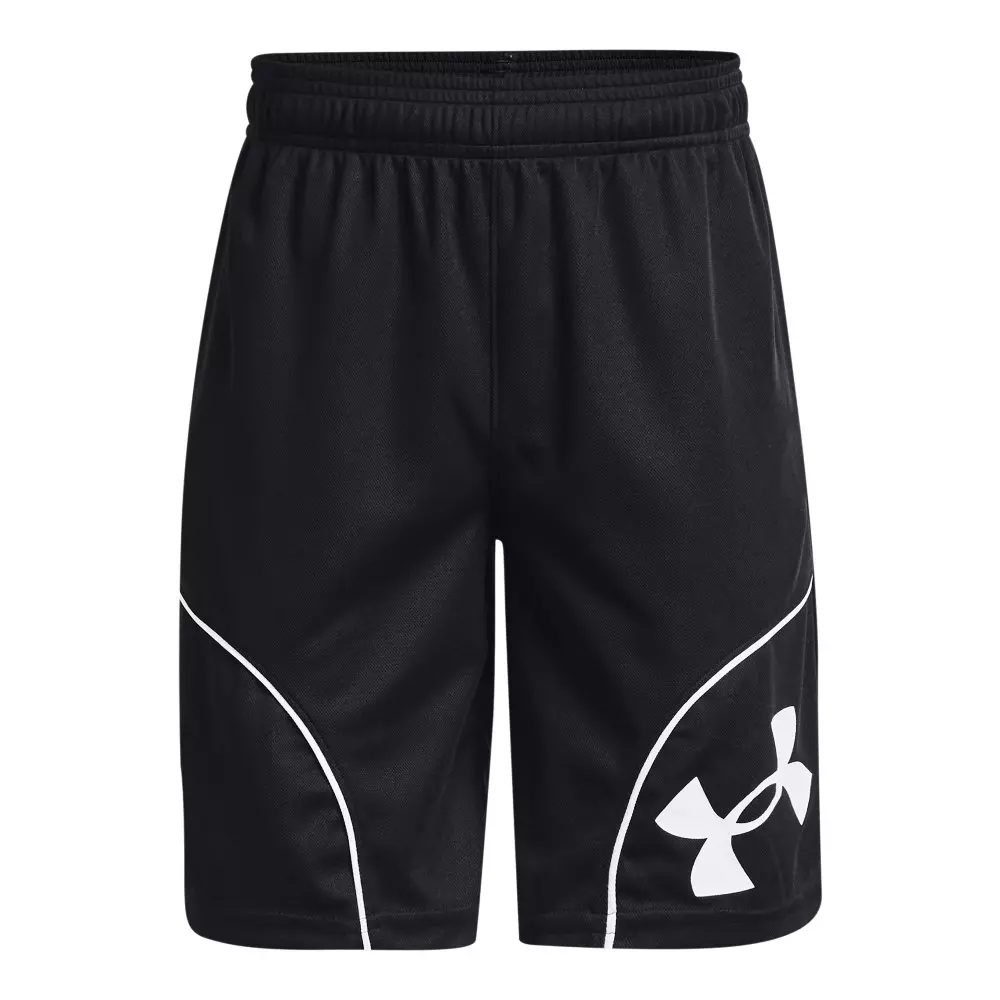 Under Armour Boys' Perimeter Shorts-Black/White - BLACK/WHITE