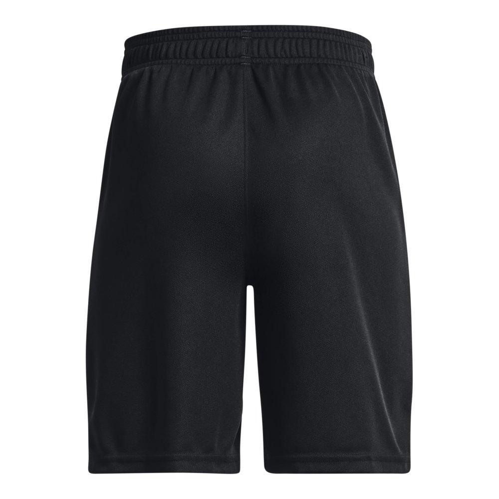 Under Armour Boys' Perimeter Shorts-Black/White - BLACK/WHITE Thumbnail View 2