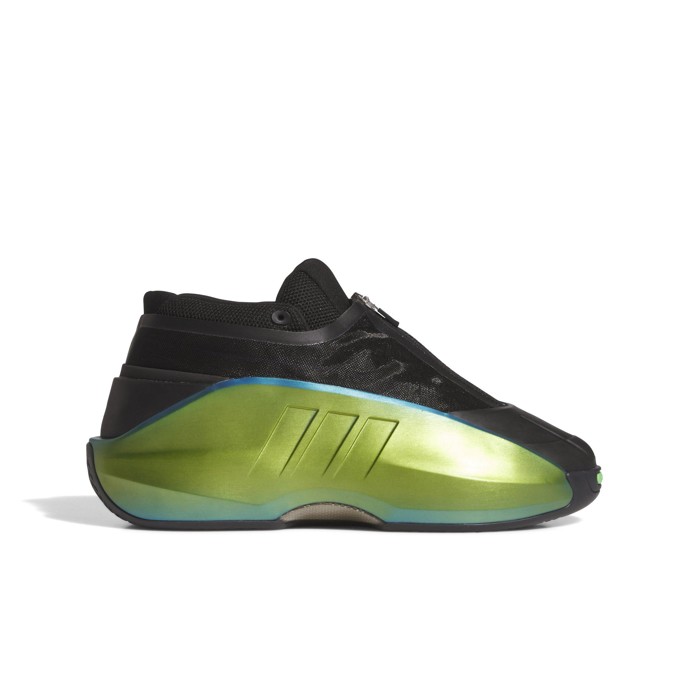 adidas Crazy IIInfinity "Screaming Green/Core Black/Lucid Blue" Unisex Basketball Shoe - GREEN Thumbnail View 1