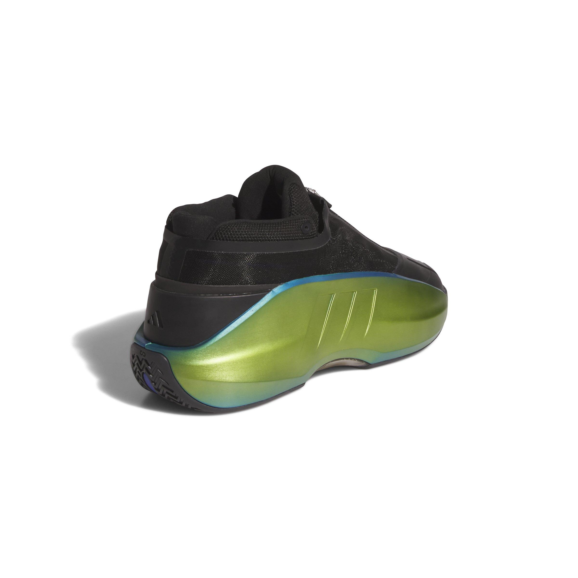 adidas Crazy IIInfinity "Screaming Green/Core Black/Lucid Blue" Unisex Basketball Shoe - GREEN Thumbnail View 4