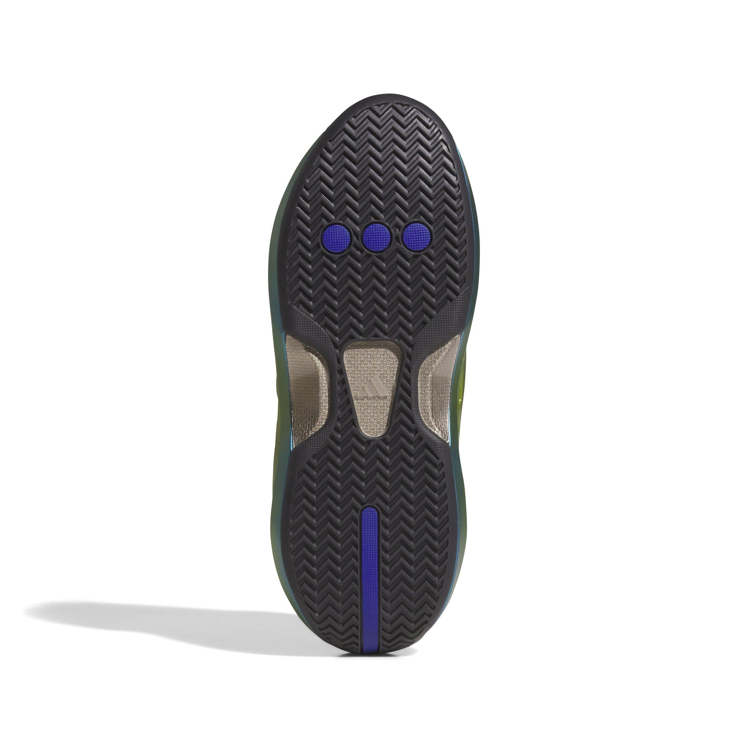 adidas Crazy IIInfinity "Screaming Green/Core Black/Lucid Blue" Unisex Basketball Shoe - GREEN Thumbnail View 6