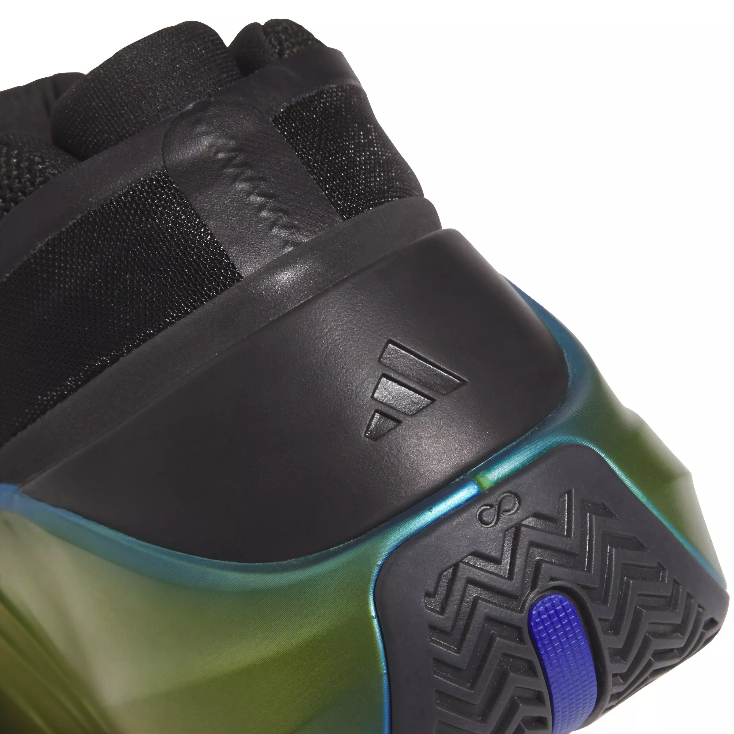 adidas Crazy IIInfinity "Screaming Green/Core Black/Lucid Blue" Unisex Basketball Shoe - GREEN