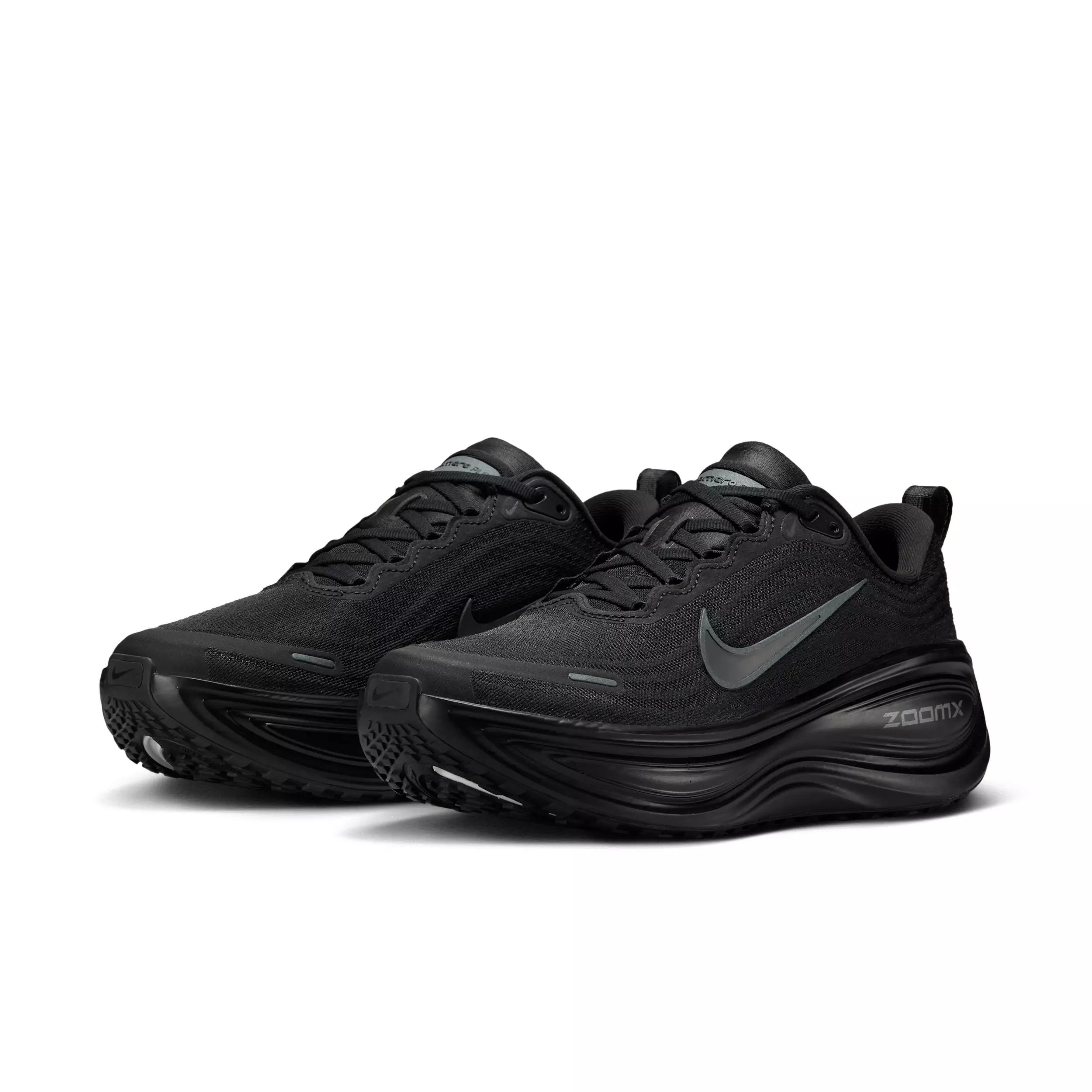 Nike Vomero Plus "Black/Metallic Dark Grey/Cool Grey/Dark Smoke Grey" Women's Running Shoe - BLACK/DK GREY/GREY/DK GREY