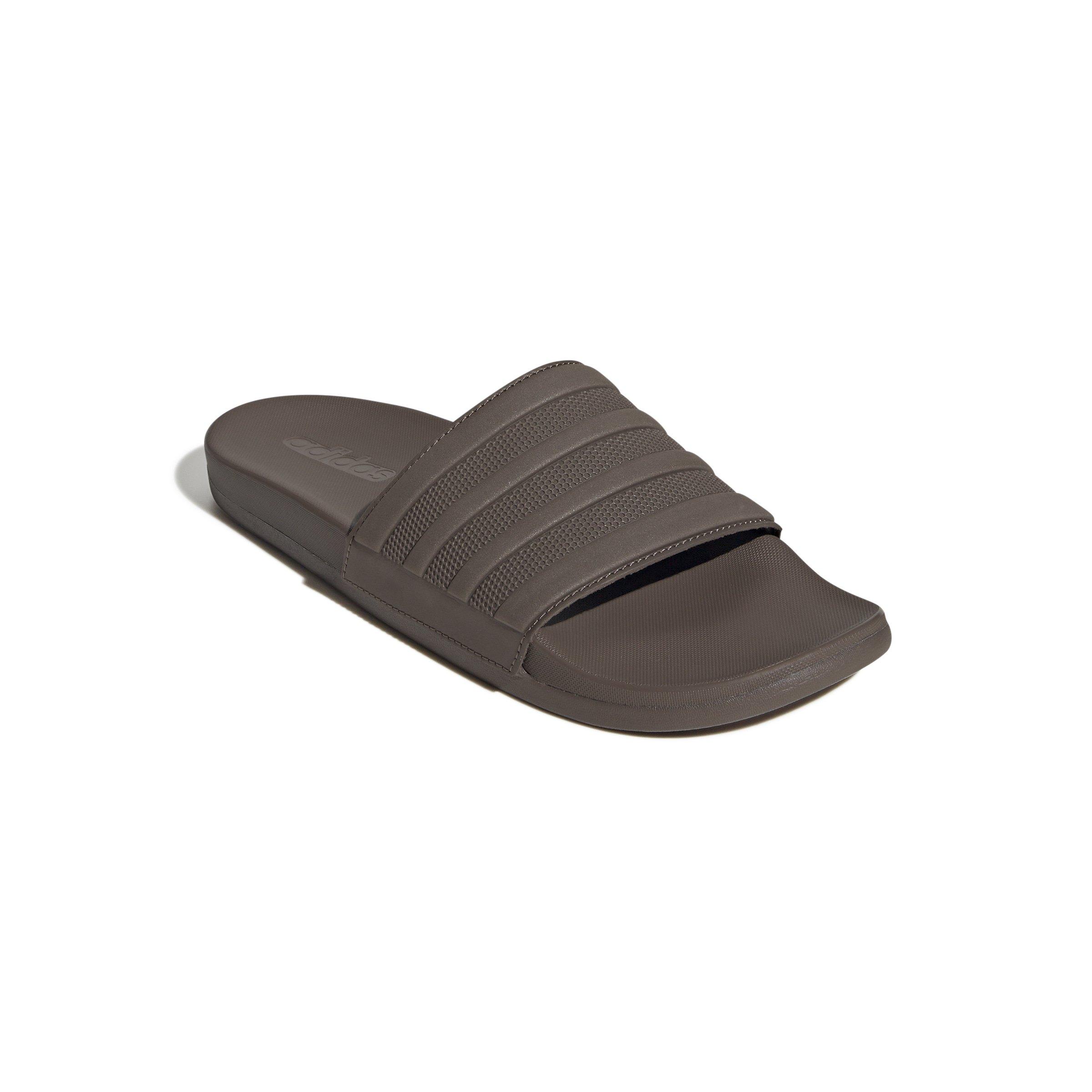 adidas Adilette Comfort "Earth Strata/Earth Strata/Earth Strata" Unisex Slide - BROWN Thumbnail View 3