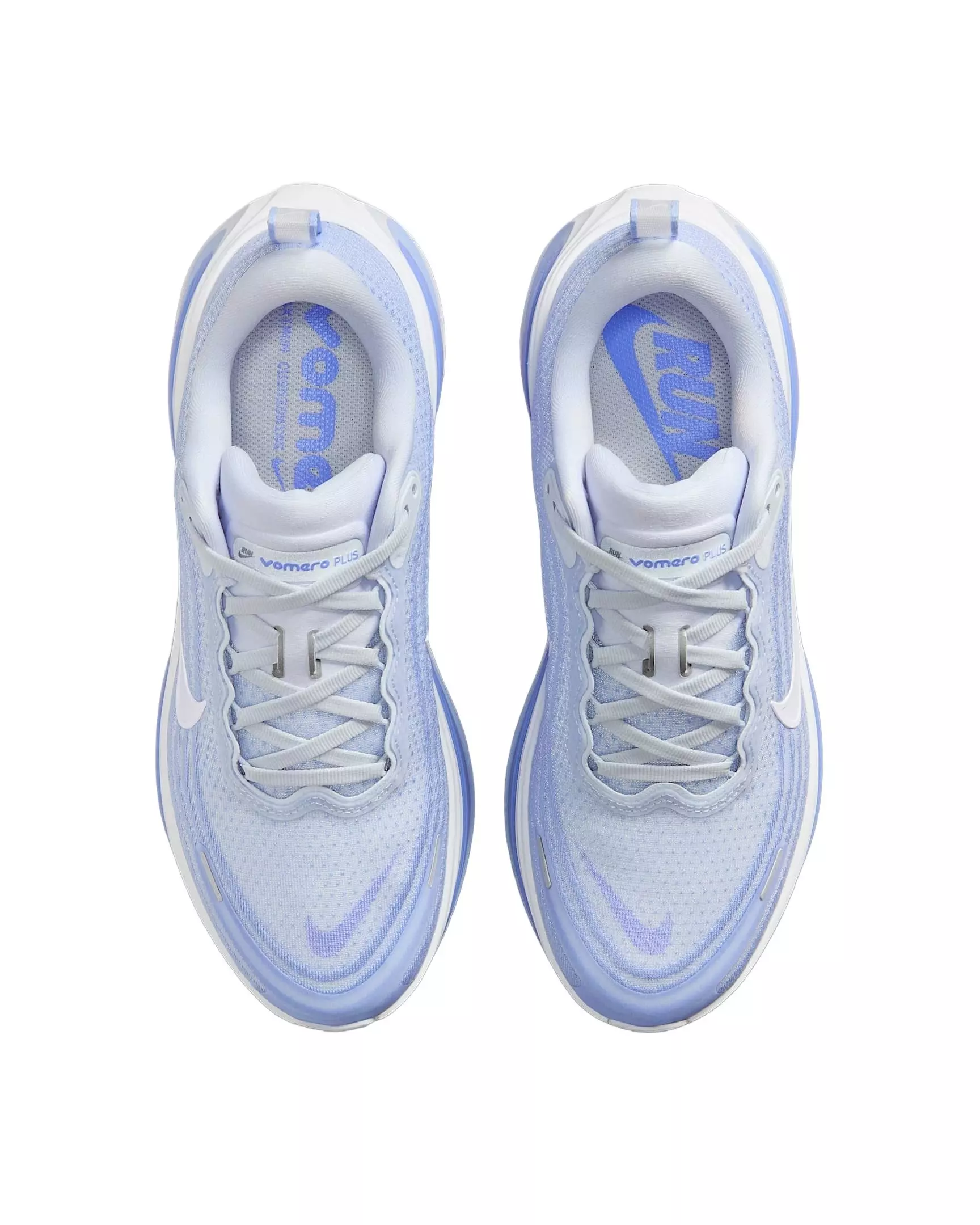 Nike Vomero Plus "Football Grey/Aluminum/Royal Pulse/White" Women's Running Shoe - GREY/ALUMINUM/ROYAL/WHITE