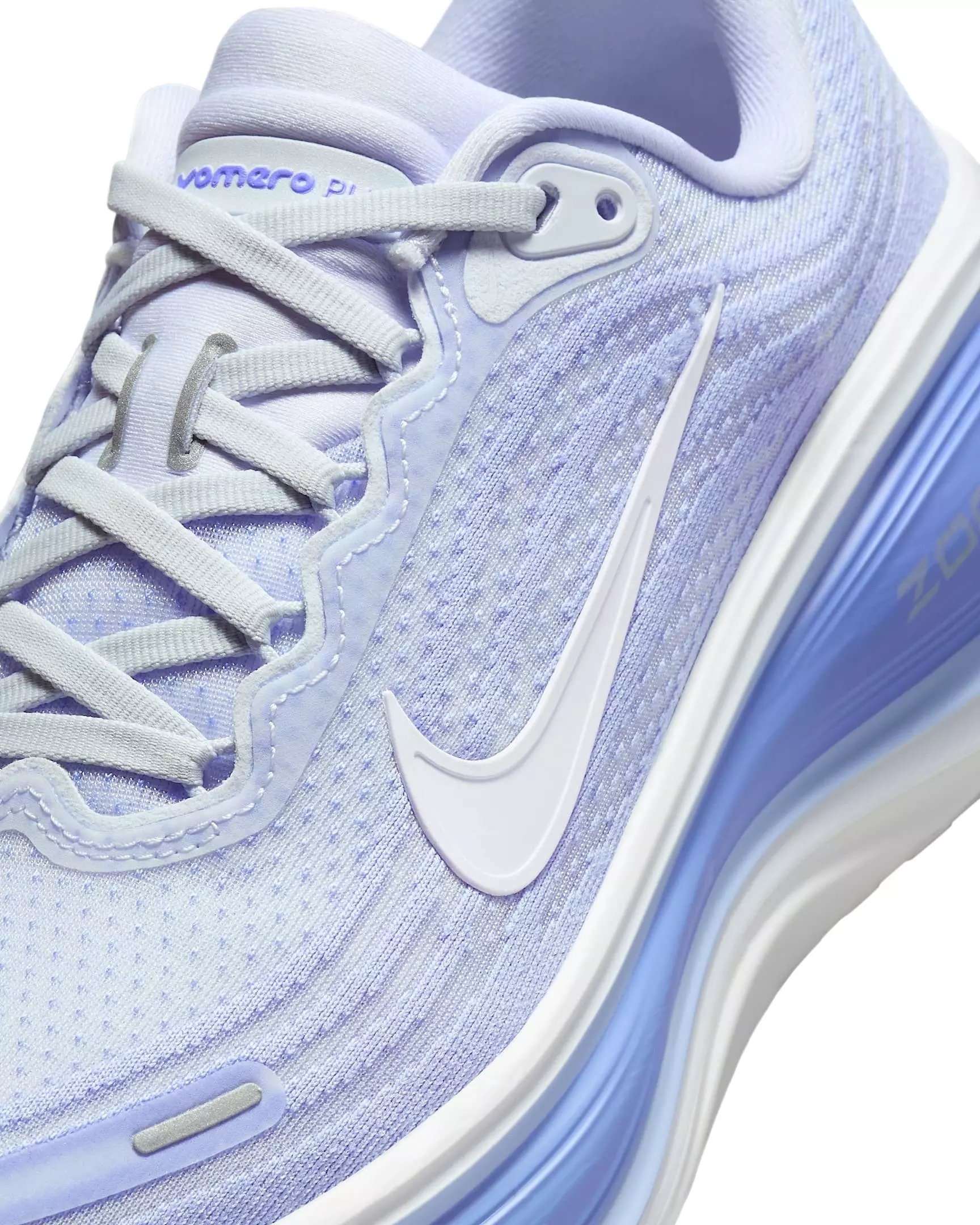 Nike Vomero Plus "Football Grey/Aluminum/Royal Pulse/White" Women's Running Shoe - GREY/ALUMINUM/ROYAL/WHITE