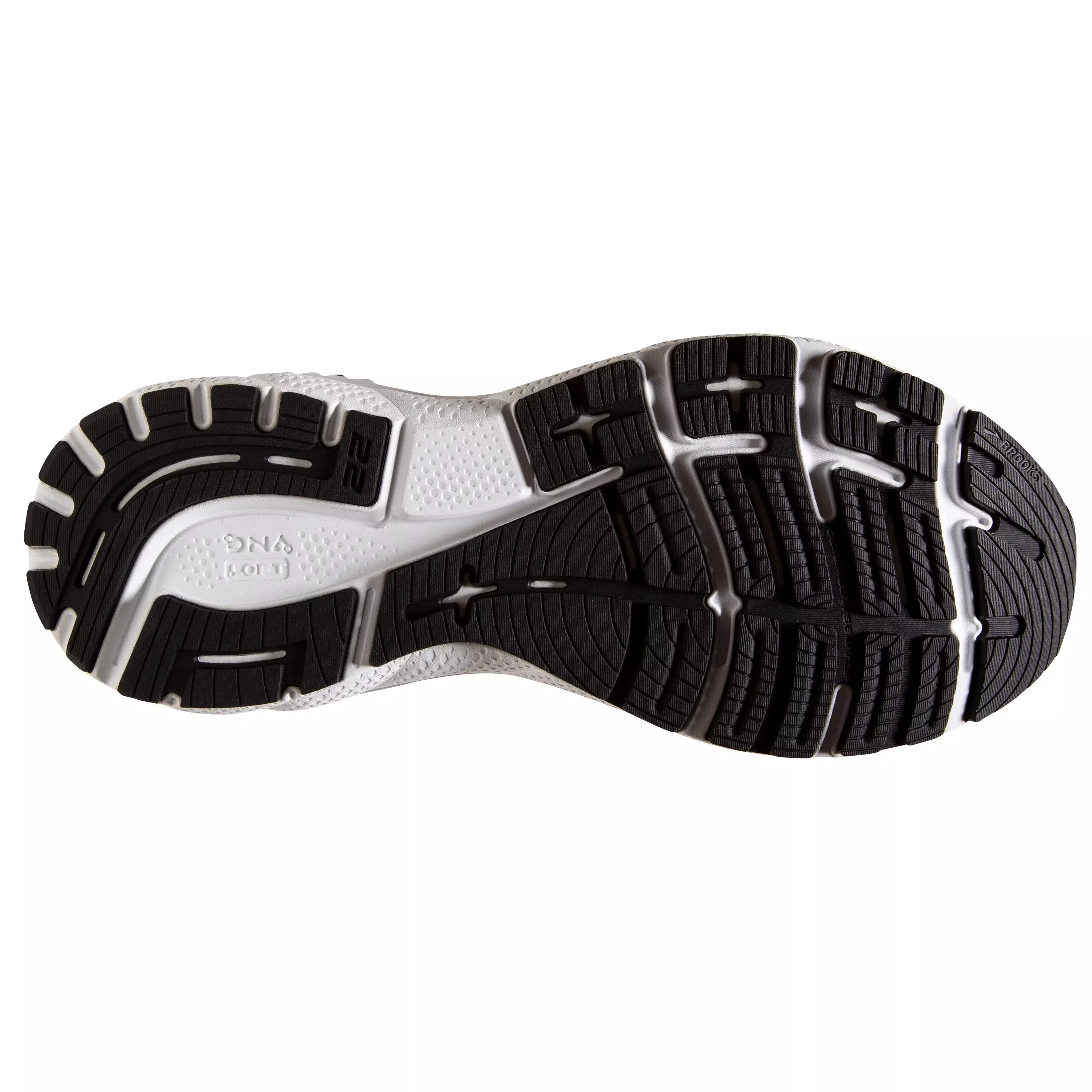 Brooks Adrenaline GTS 22 "Black/Blue/Orange" Men's Running Shoe - BLACK/BLUE/ORANGE