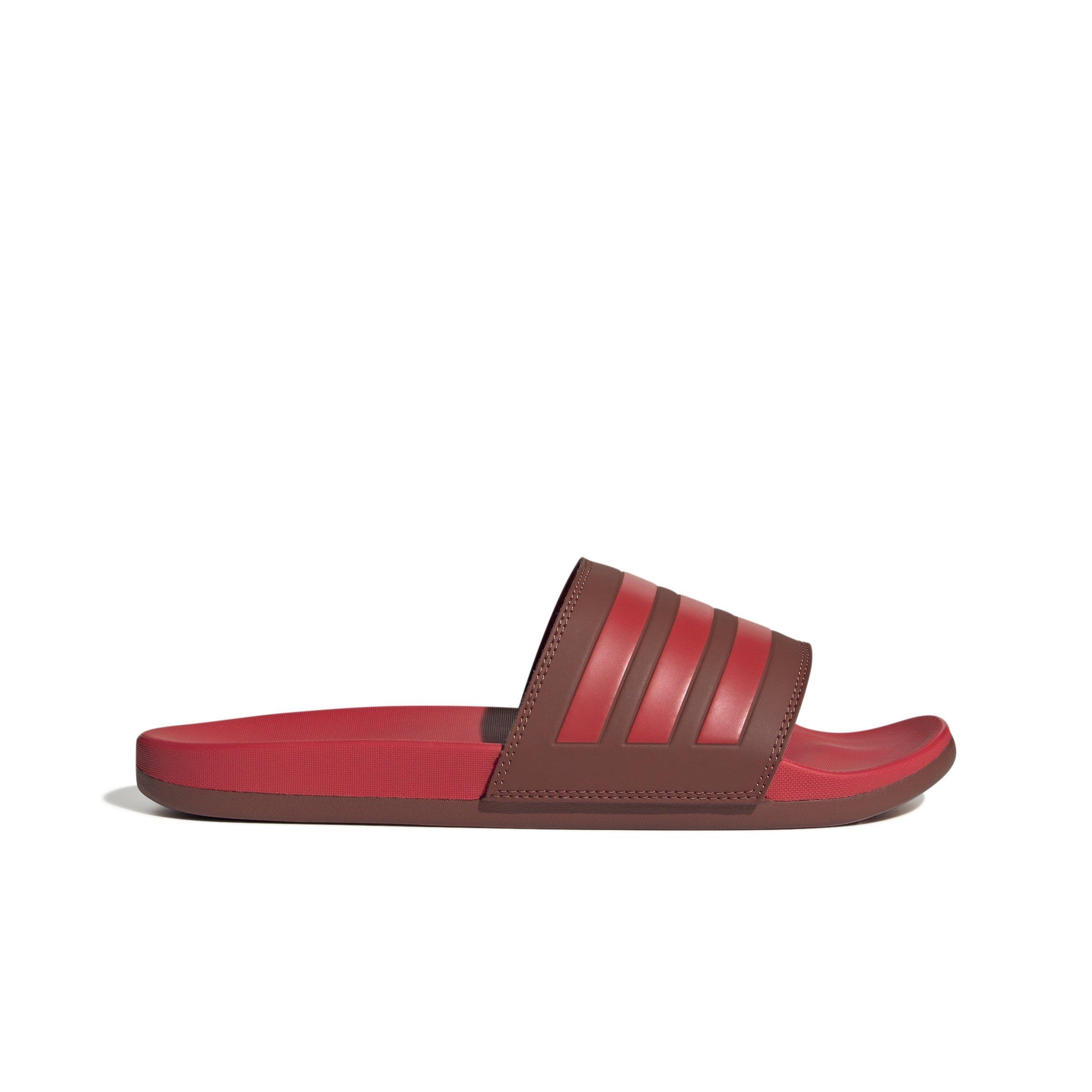 adidas Adilette Comfort "Preloved Ruby/Pure Ruby/Pure Ruby" Unisex Slide - RED Thumbnail View 1