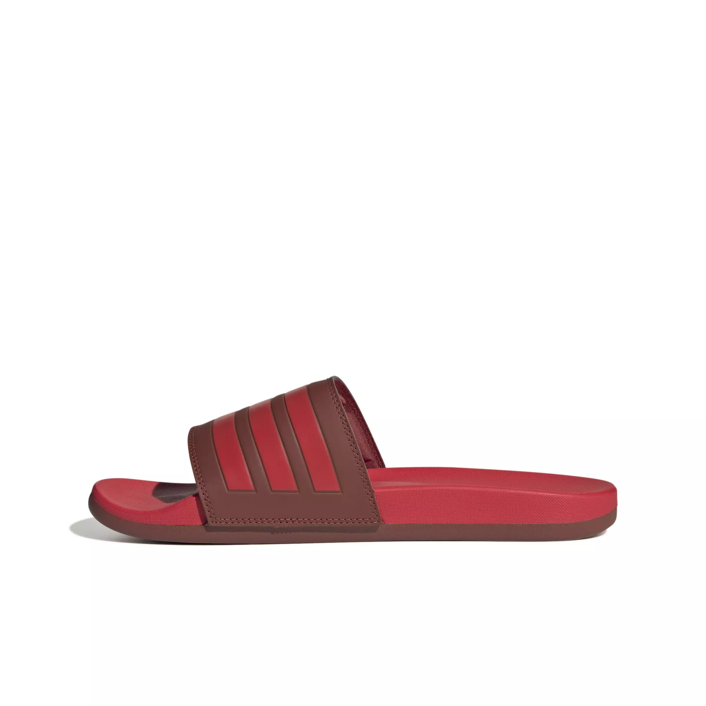 adidas Adilette Comfort "Preloved Ruby/Pure Ruby/Pure Ruby" Unisex Slide - RED