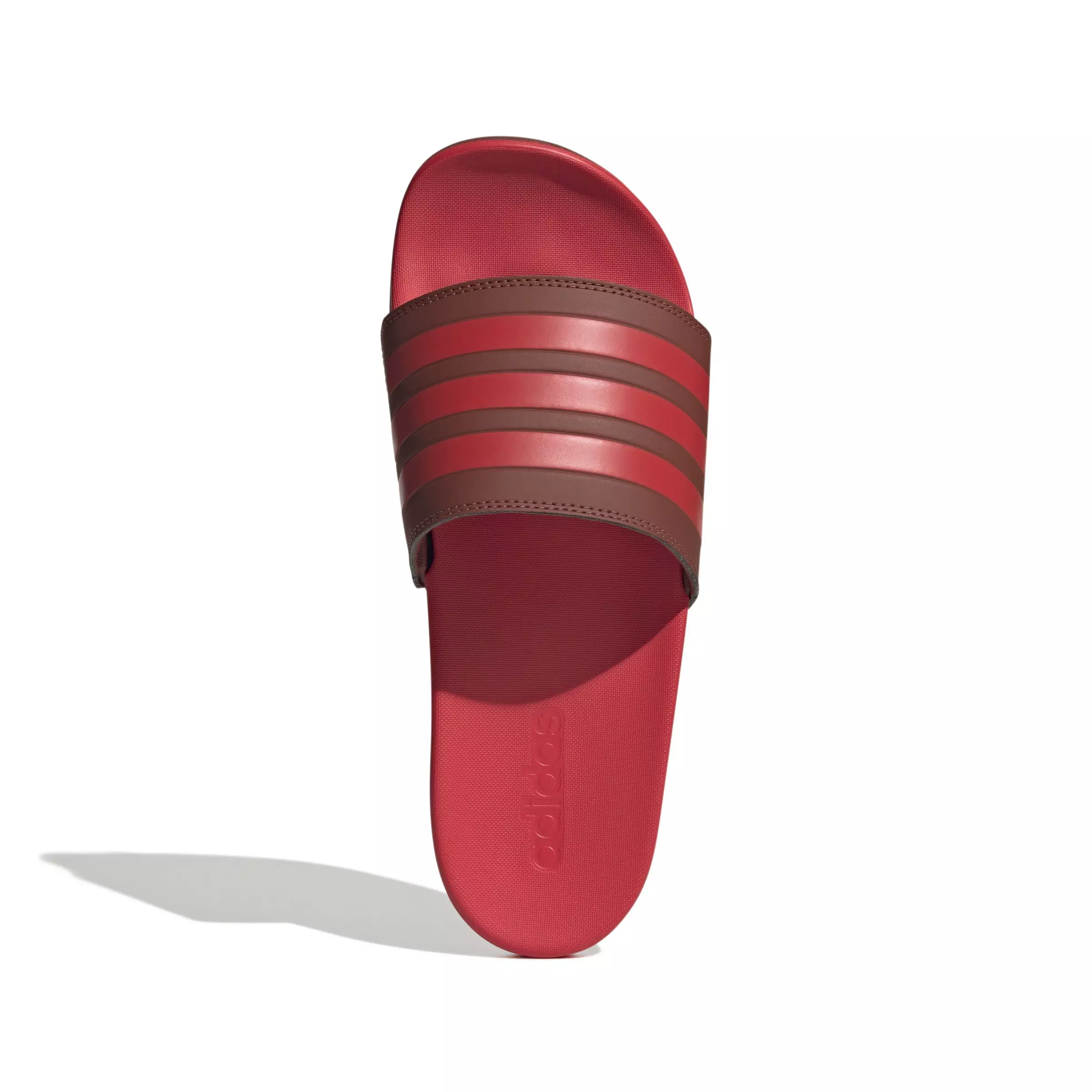 adidas Adilette Comfort "Preloved Ruby/Pure Ruby/Pure Ruby" Unisex Slide - RED