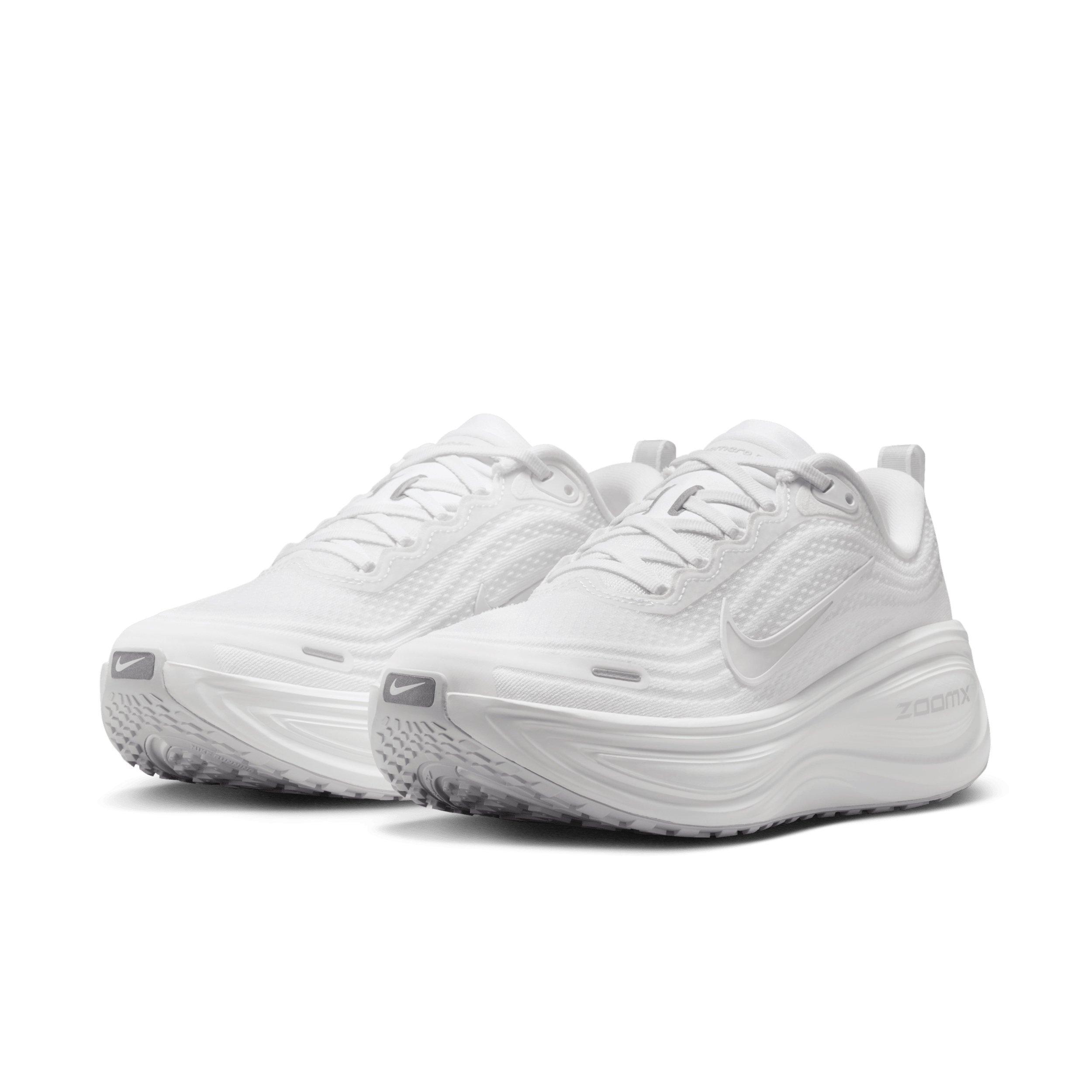 Nike Vomero Plus "White/Photon Dust/Metallic Silver/Summit White" Women's Running Shoe - WHITE/DUST/SILVER/WHITE Thumbnail View 3
