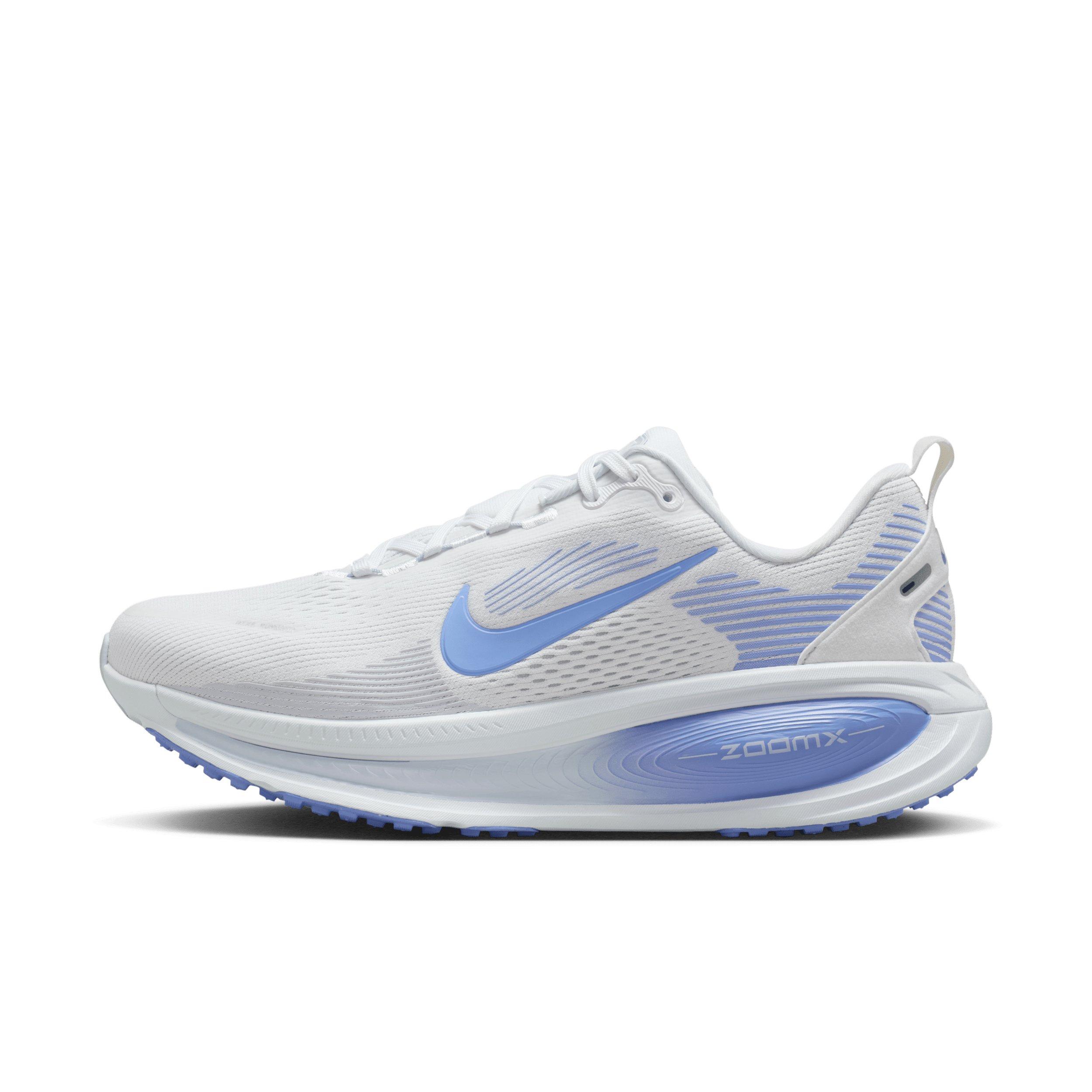 Nike Vomero 18 "White/Football Grey/Royal Pulse" Women's Wide Running Shoe - WHITE/GREY/ROYAL Thumbnail View 2