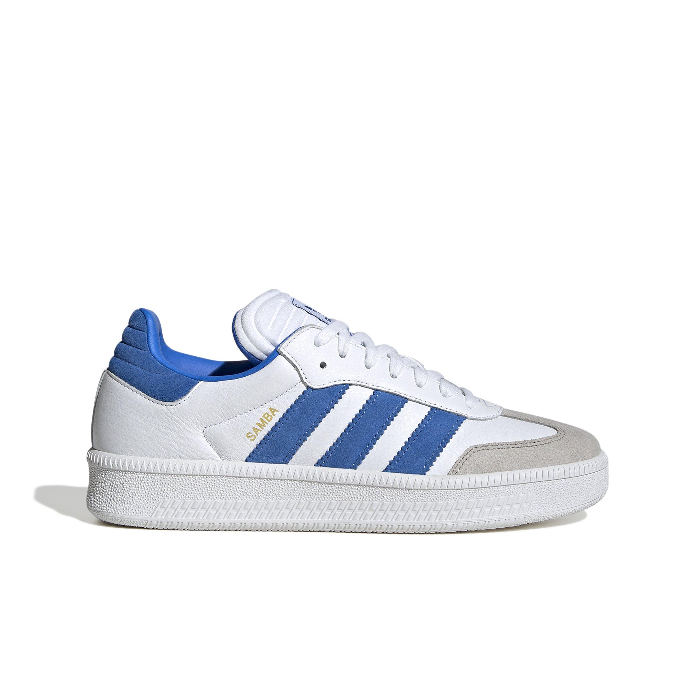 adidas Originals Samba XLG "Ftwr White/Bright Royal/Clear Granite" Unisex Shoe - WHITE Thumbnail View 1