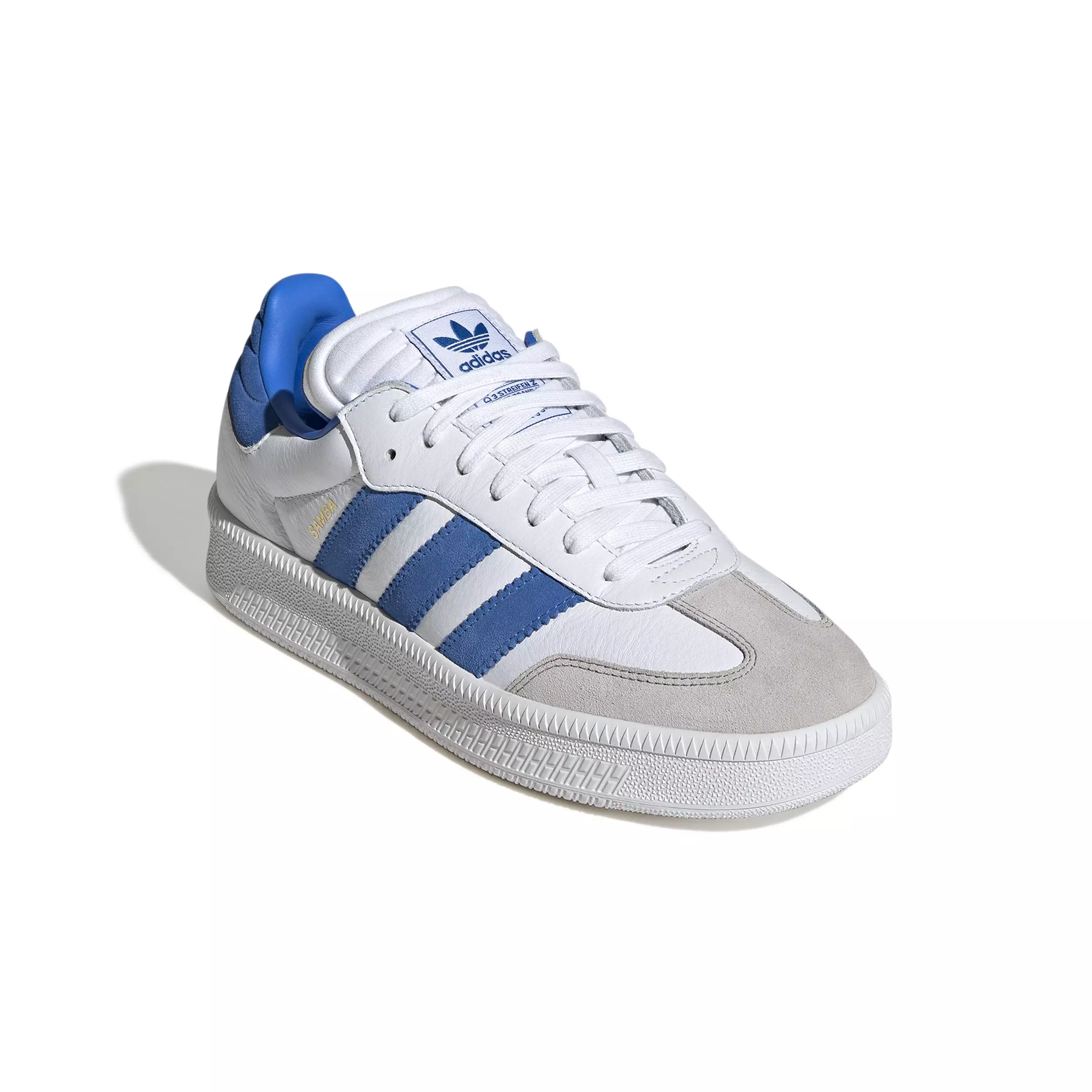 adidas Originals Samba XLG "Ftwr White/Bright Royal/Clear Granite" Unisex Shoe - WHITE