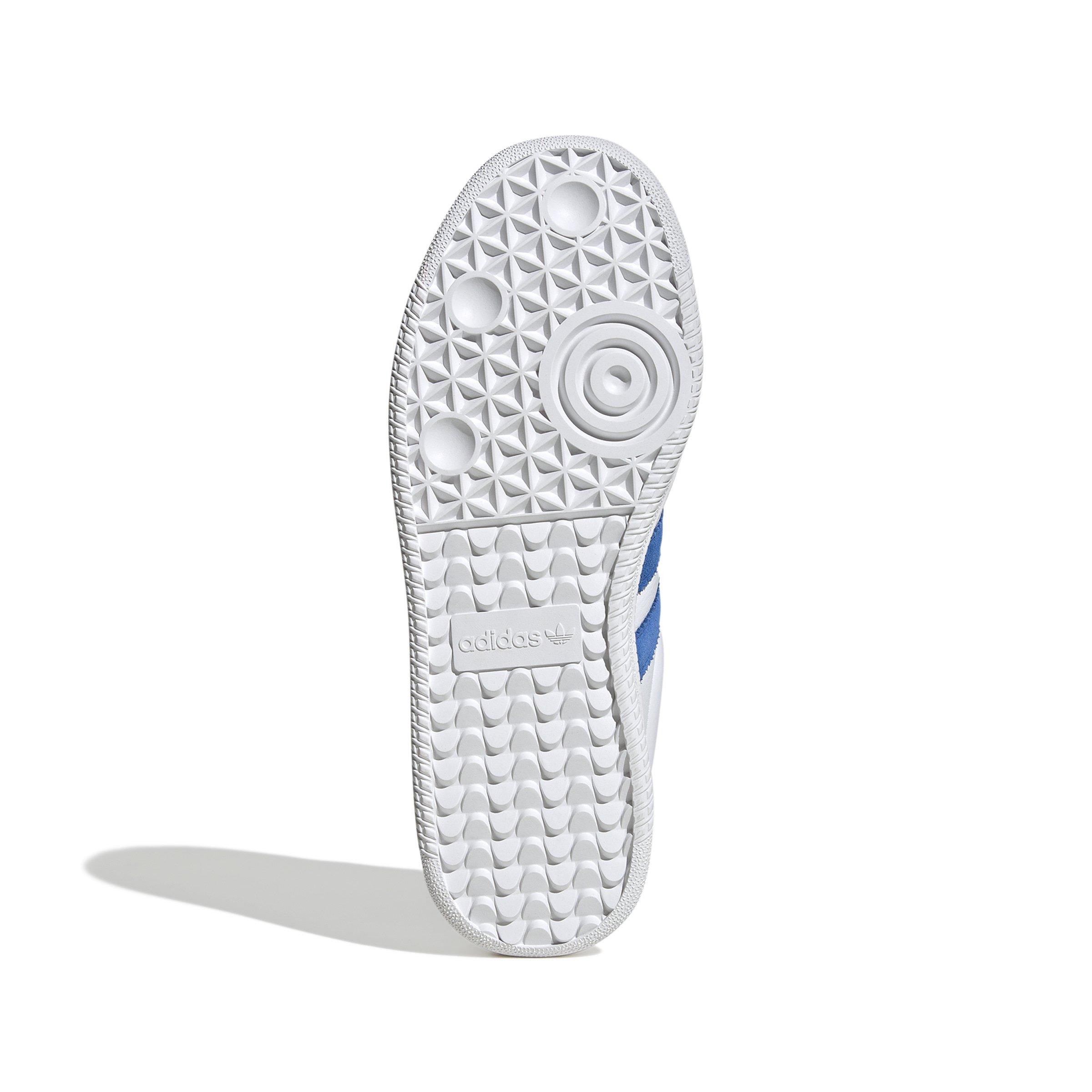 adidas Originals Samba XLG "Ftwr White/Bright Royal/Clear Granite" Unisex Shoe - WHITE Thumbnail View 6