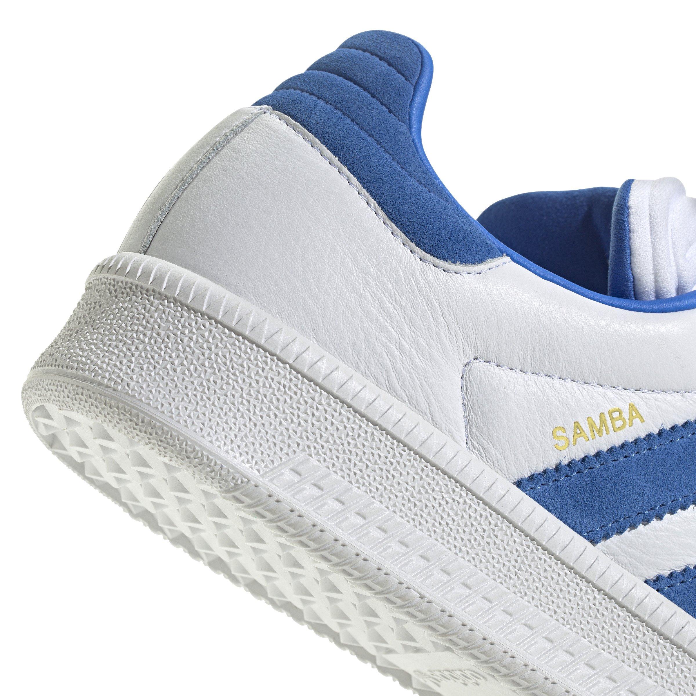 adidas Originals Samba XLG "Ftwr White/Bright Royal/Clear Granite" Unisex Shoe - WHITE Thumbnail View 8