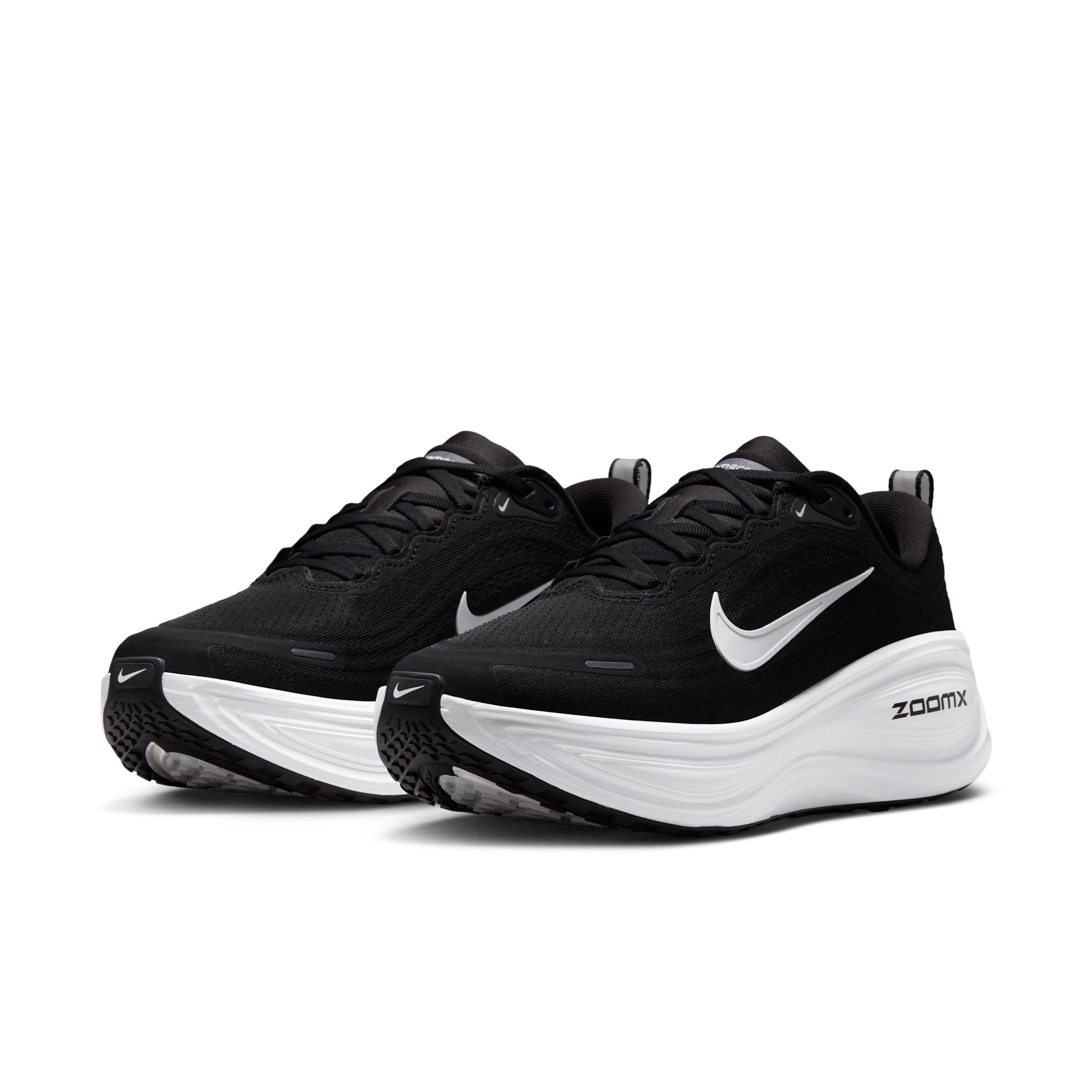 Nike Vomero Plus "Black/Cool Grey/Metallic Dark Grey/White" Women's Wide Running Shoe - BLACK/GREY/DK GREY/WHITE Thumbnail View 3
