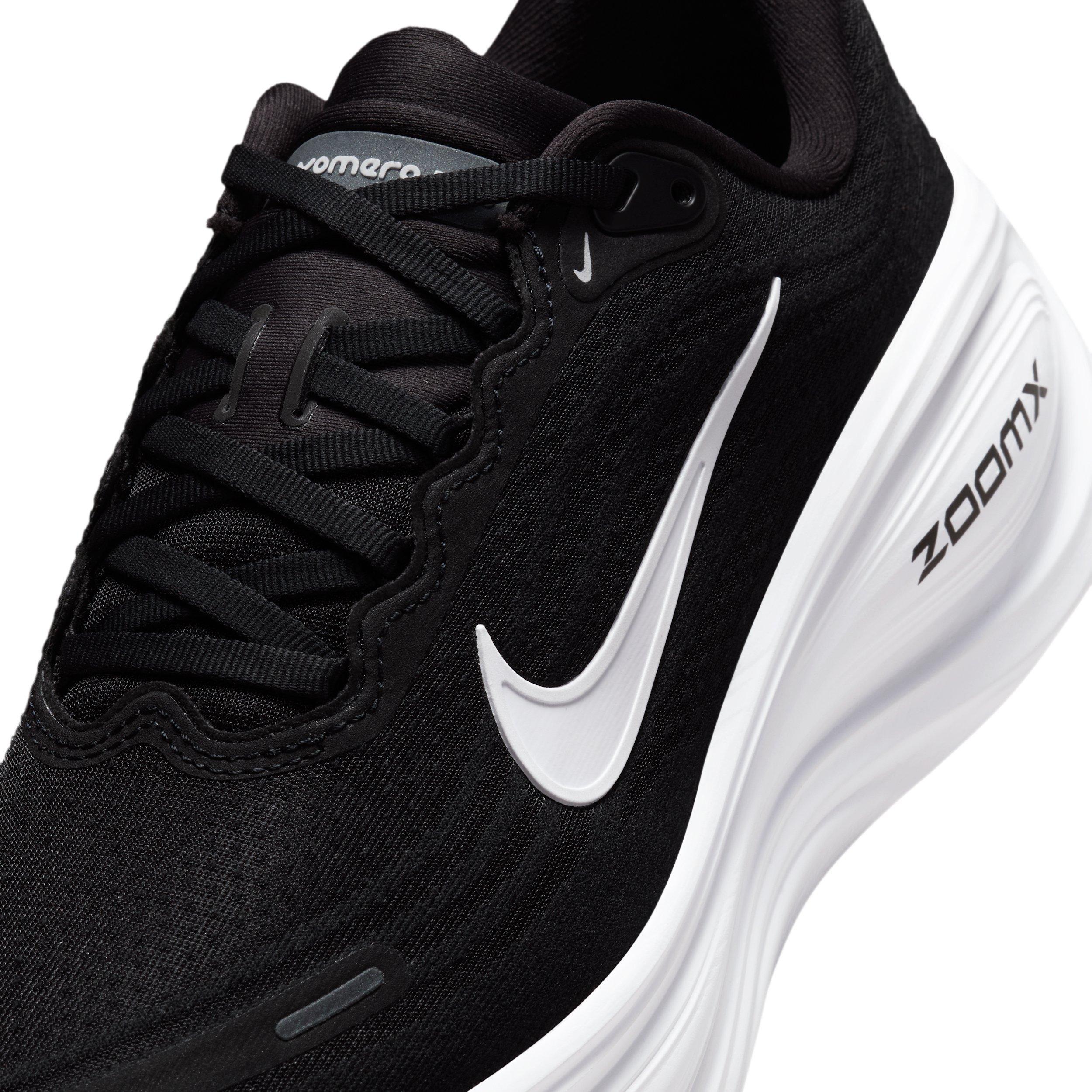 Nike Vomero Plus "Black/Cool Grey/Metallic Dark Grey/White" Women's Wide Running Shoe - BLACK/GREY/DK GREY/WHITE Thumbnail View 7