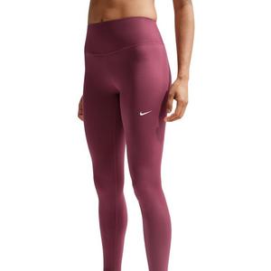 Nike Women's One Therma-FIT High-Waisted Full-Length Leggings - Pink Smoke - PINK SMOKE