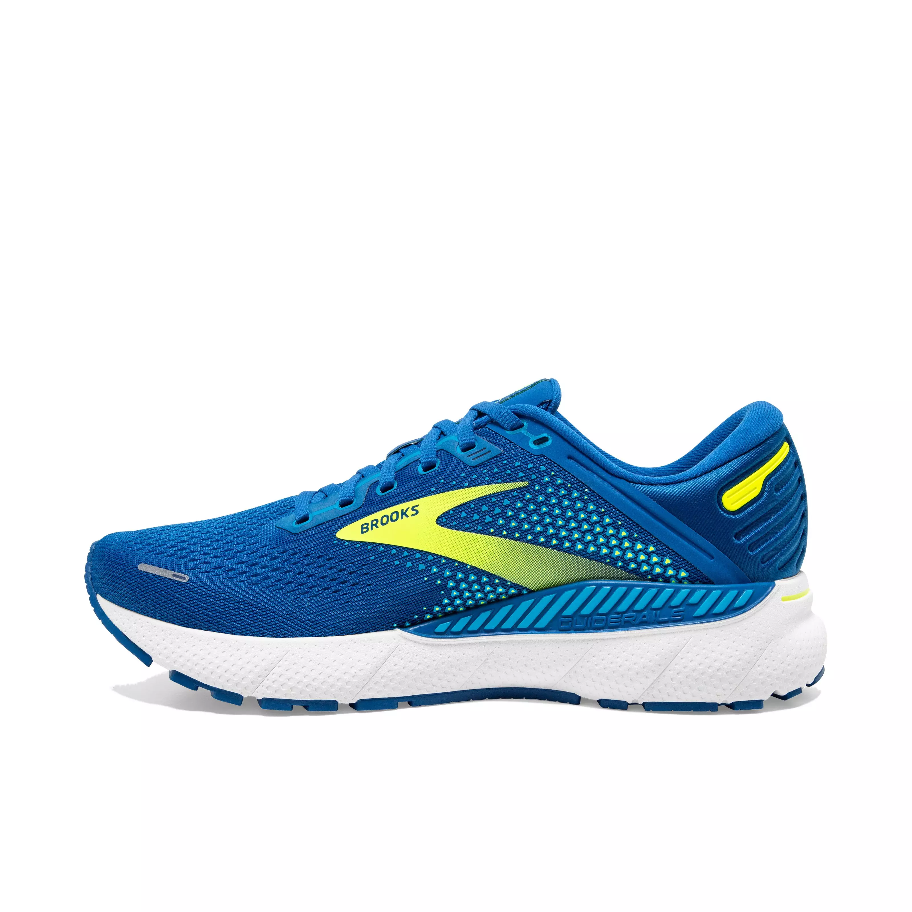 Brooks Adrenaline GTS 22 "Blue/Yellow" Men's Running Shoe - BLUE/YELLOW