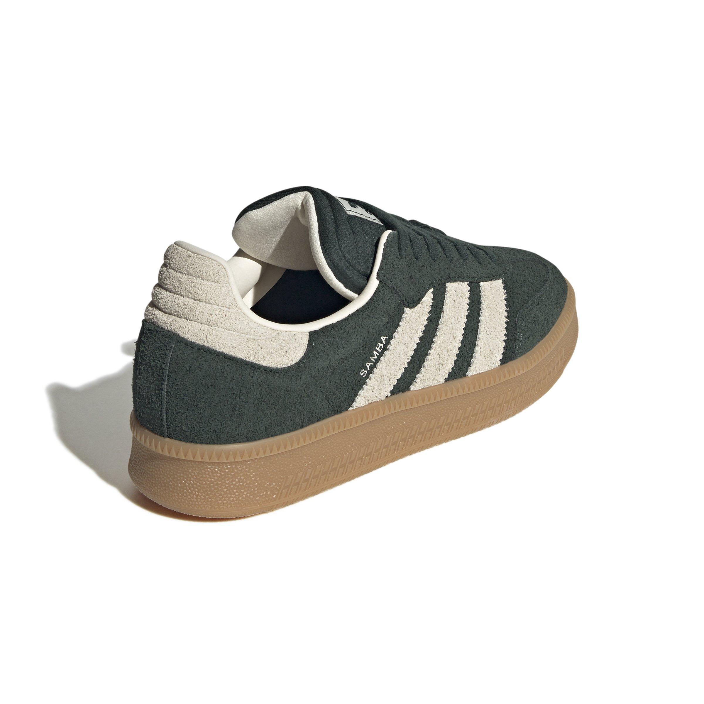 adidas Originals Samba XLG "Shadow Green/Chalk White/Gum 3" Unisex Shoe - GREEN Thumbnail View 4