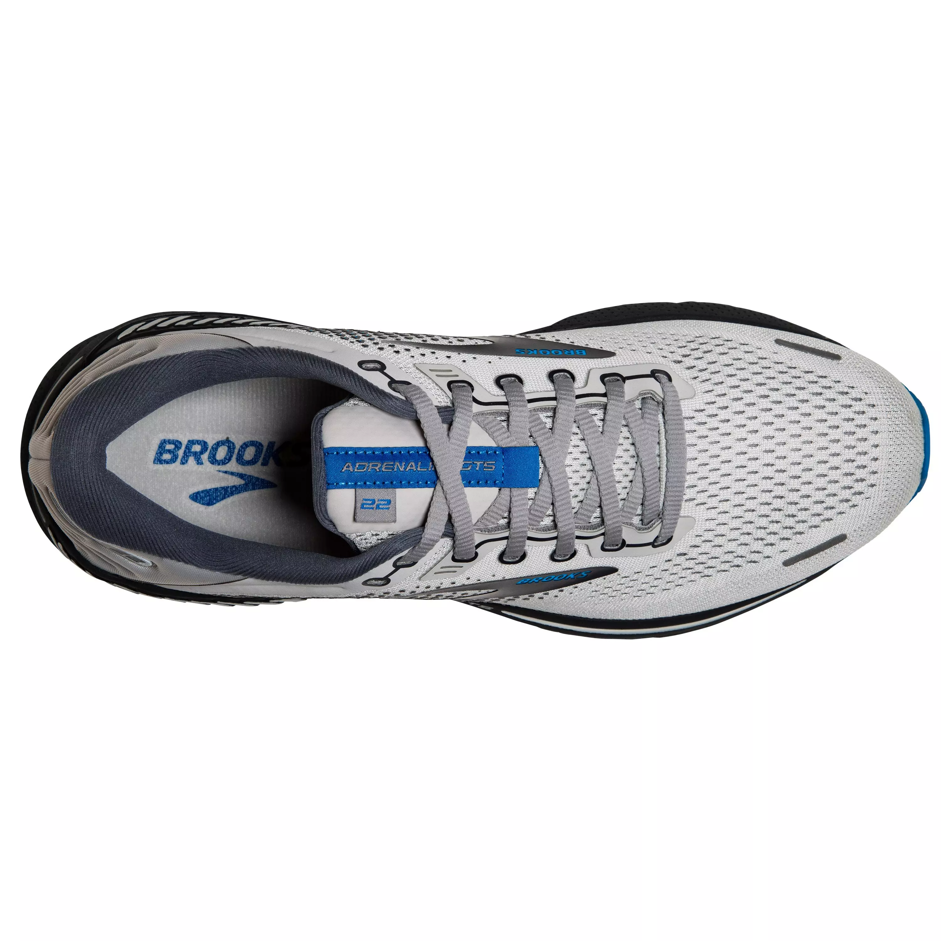 Brooks Adrenaline GTS 22 "Oyster/India Ink/Blue" Men's Wide Running Shoe - OYSTER/INK/BLUE