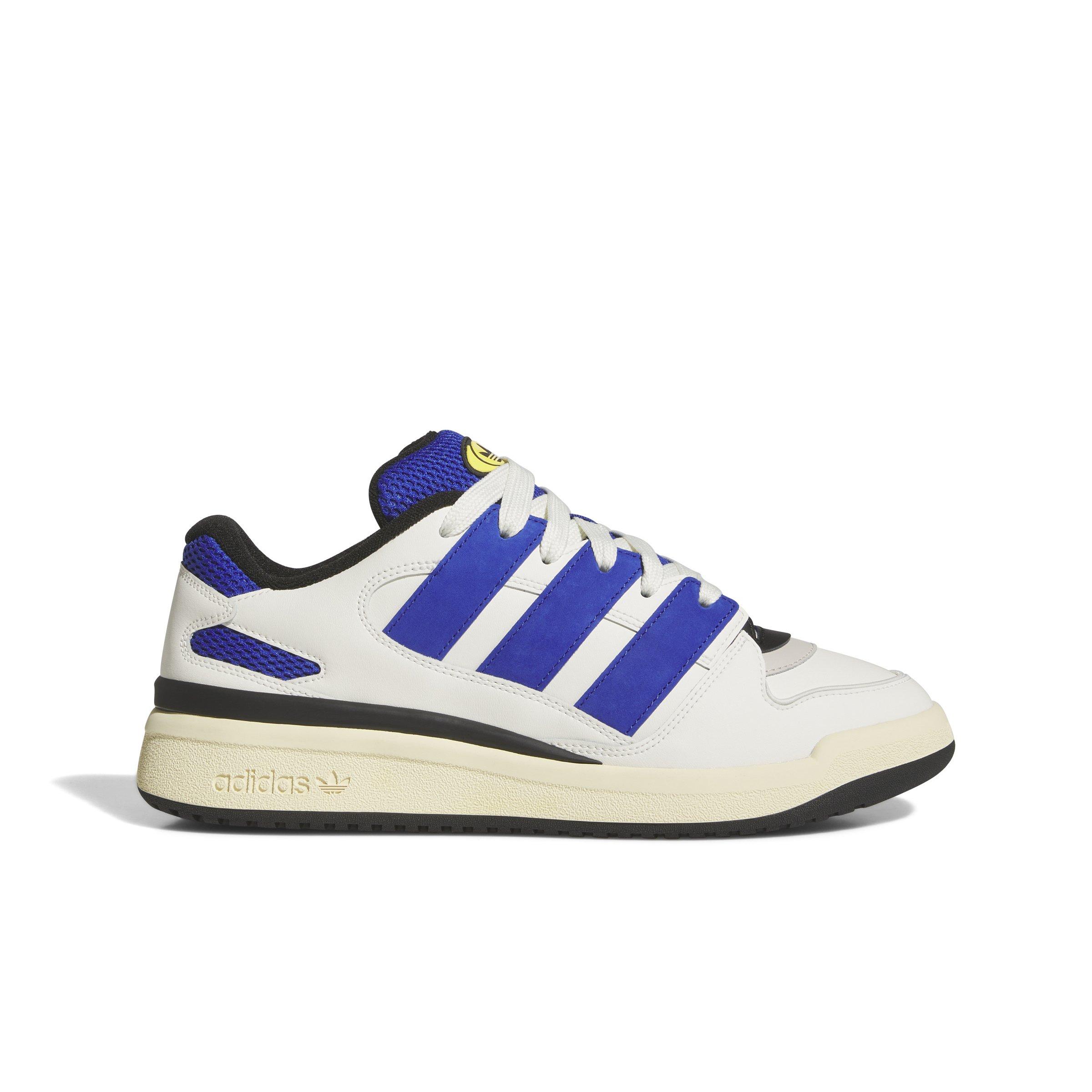 adidas Forum2000 "Off White/Semi Lucid Blue/Easy Yellow" Unisex Shoe - WHITE Thumbnail View 1