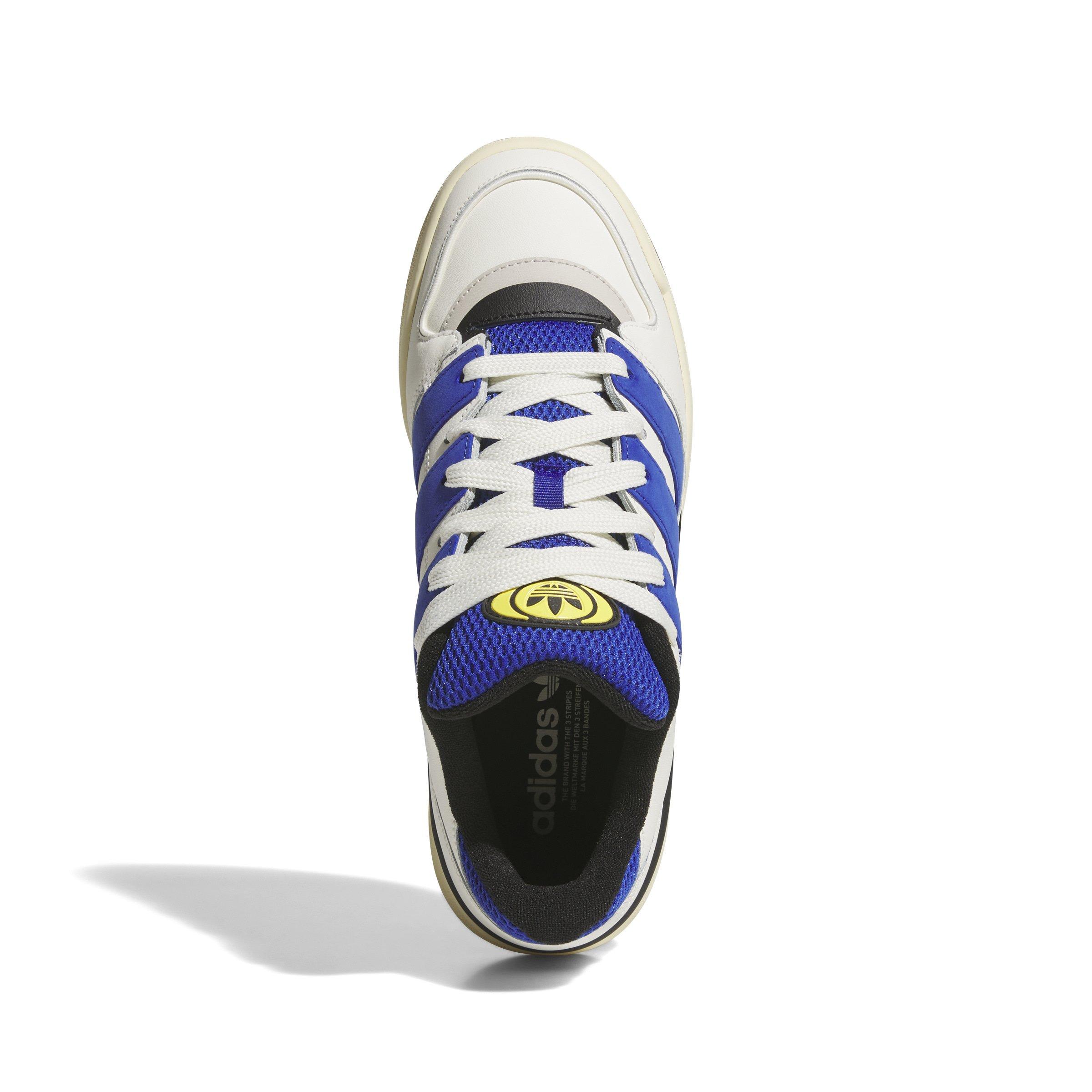 adidas Forum2000 "Off White/Semi Lucid Blue/Easy Yellow" Unisex Shoe - WHITE Thumbnail View 5