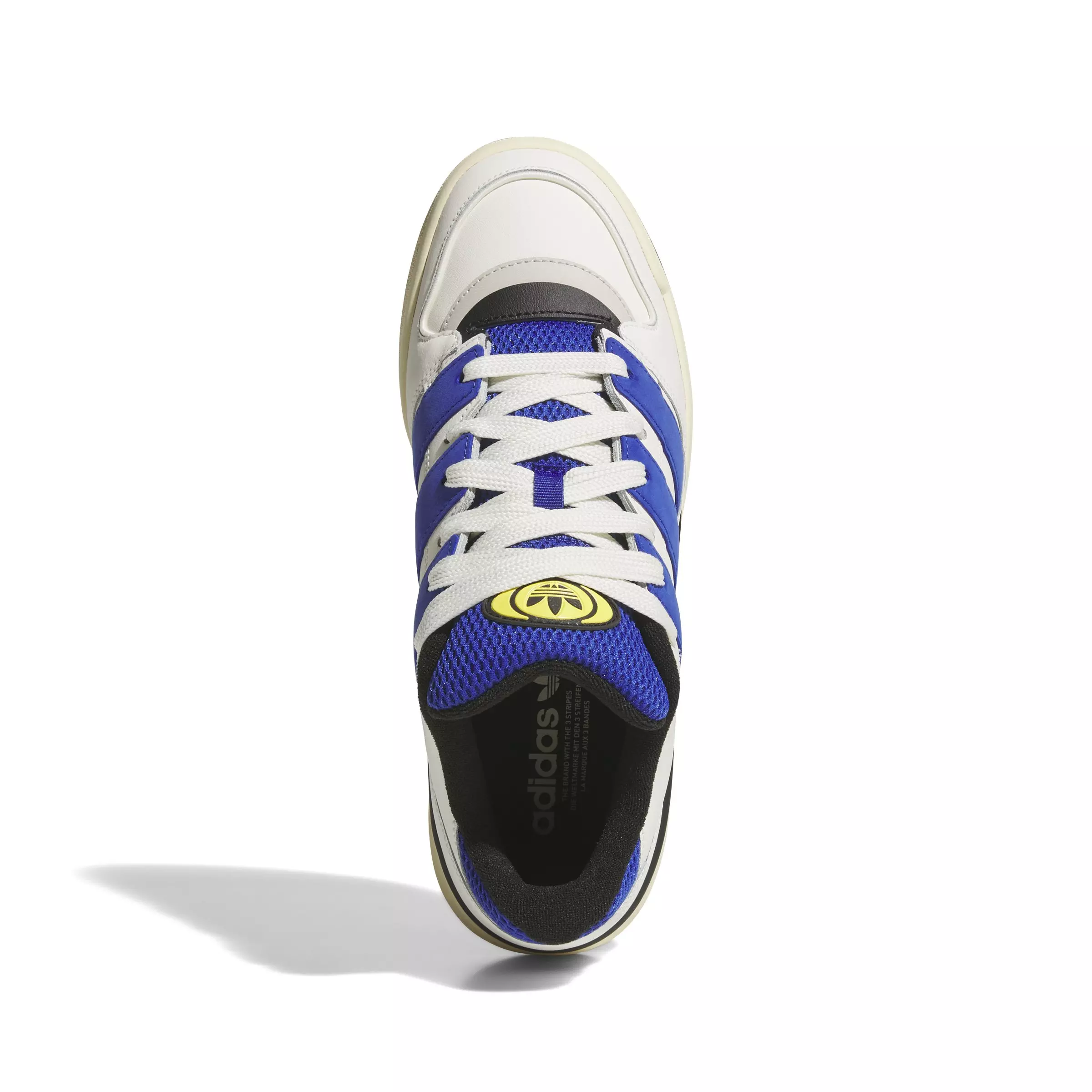 adidas Forum2000 "Off White/Semi Lucid Blue/Easy Yellow" Unisex Shoe - WHITE