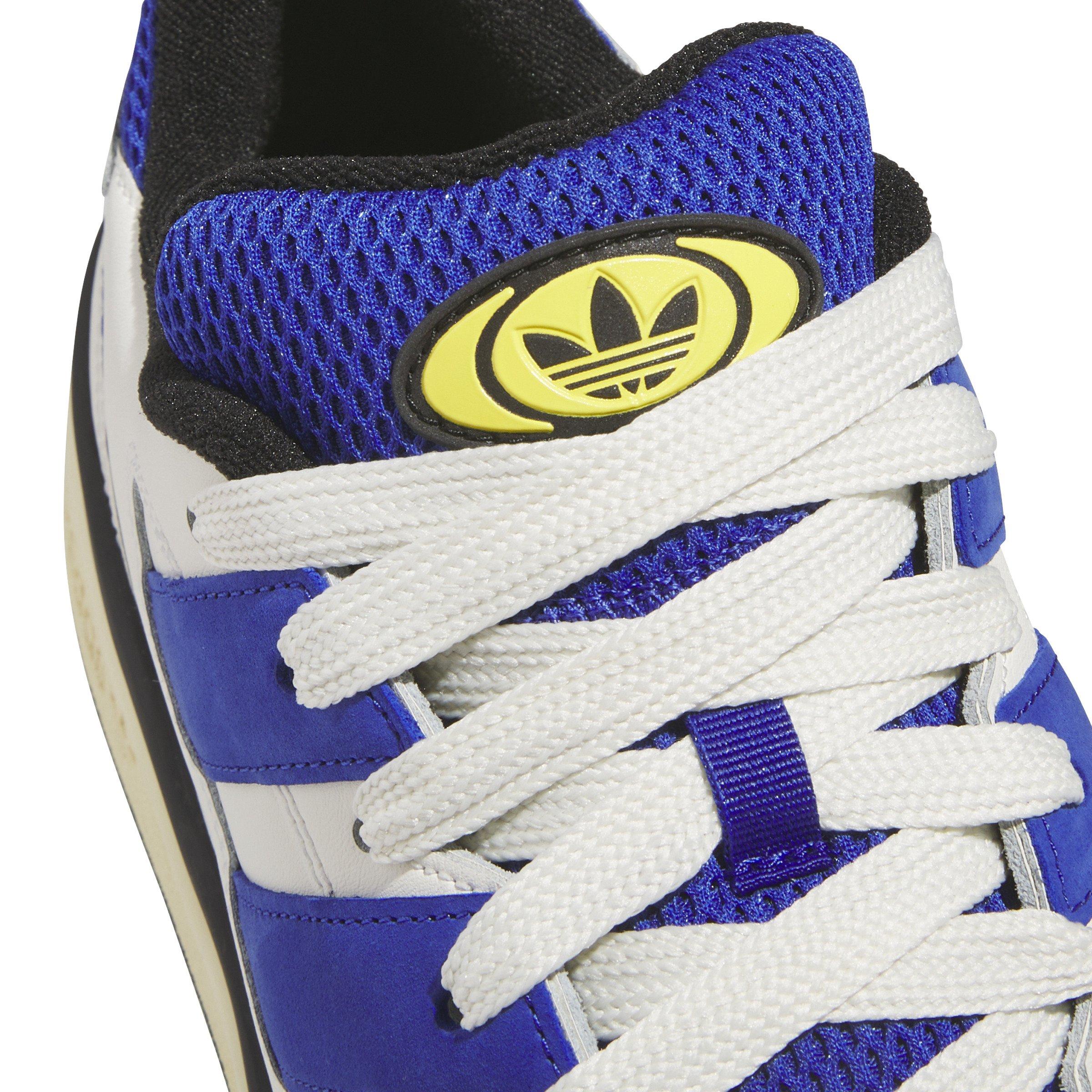 adidas Forum2000 "Off White/Semi Lucid Blue/Easy Yellow" Unisex Shoe - WHITE Thumbnail View 7