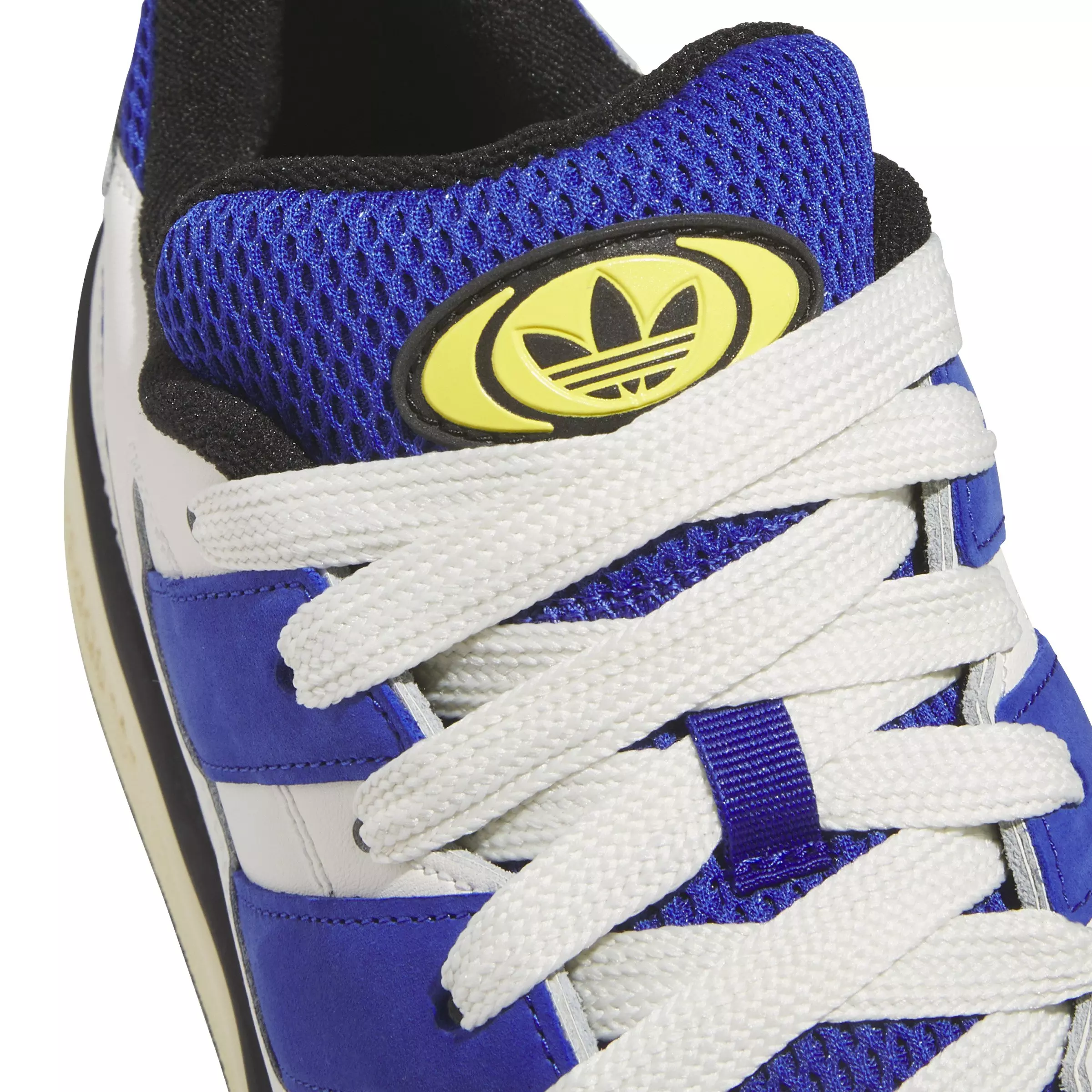 adidas Forum2000 "Off White/Semi Lucid Blue/Easy Yellow" Unisex Shoe - WHITE