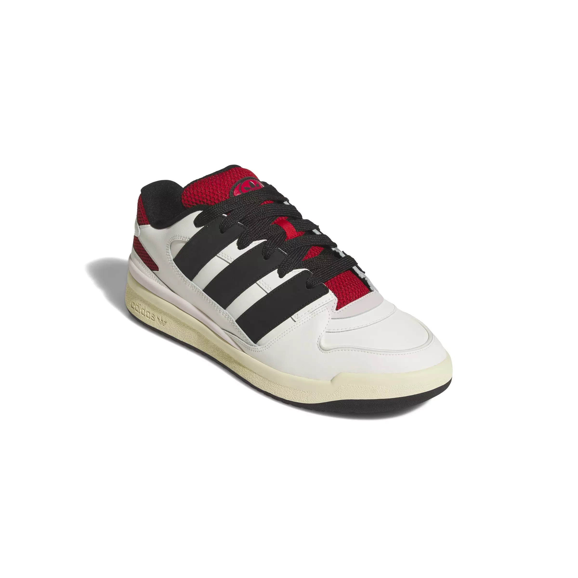 adidas Forum2000 "Off White/Core Black/Easy Yellow" Unisex Shoe - WHITE