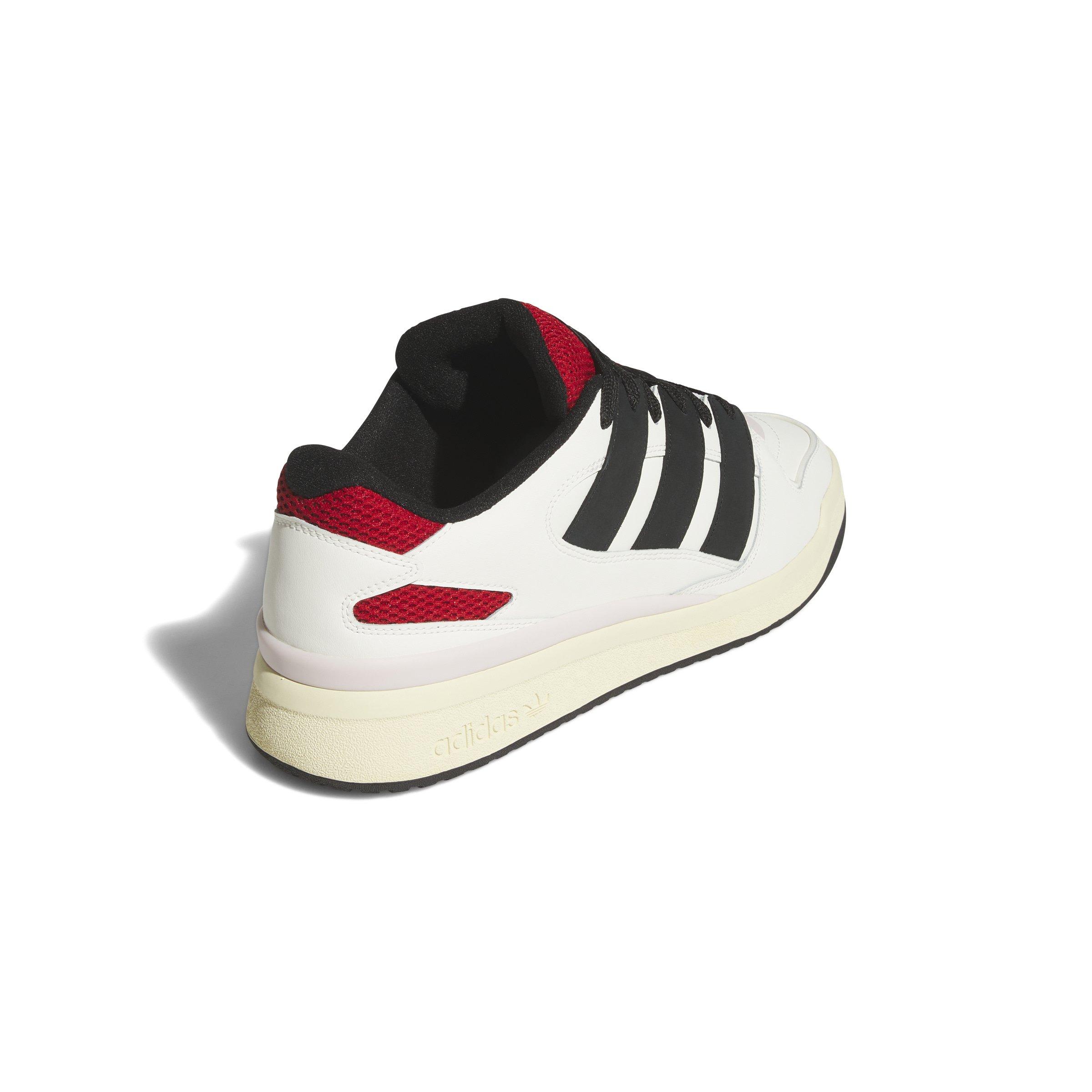 adidas Forum2000 "Off White/Core Black/Easy Yellow" Unisex Shoe - WHITE Thumbnail View 4