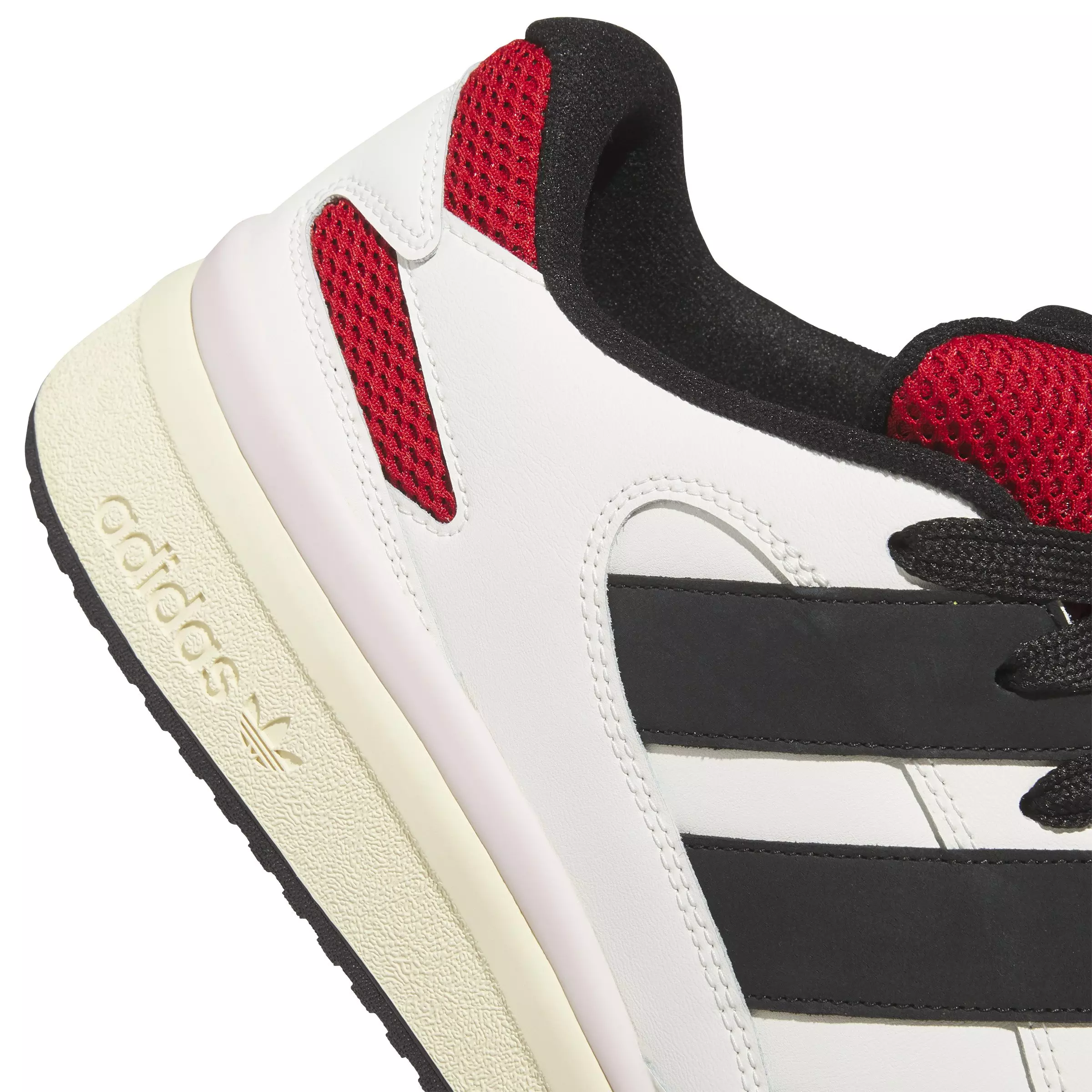 adidas Forum2000 "Off White/Core Black/Easy Yellow" Unisex Shoe - WHITE