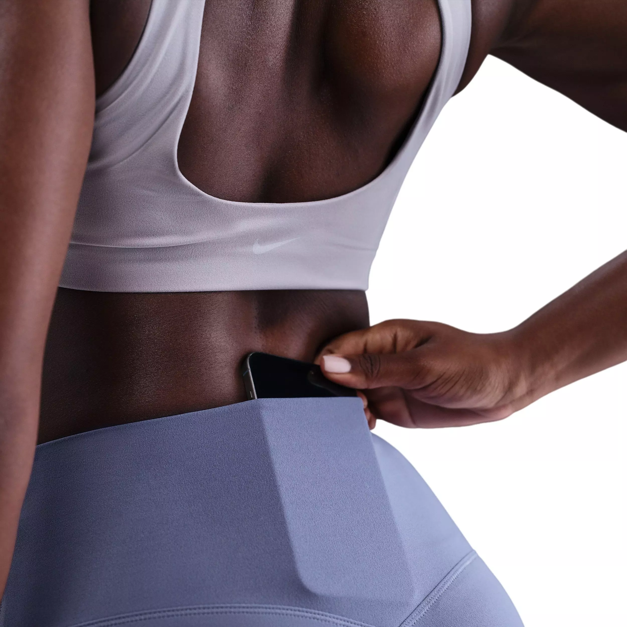 Nike Women's Zenvy High-Waisted 7/8 Leggings - Blue - BLUE